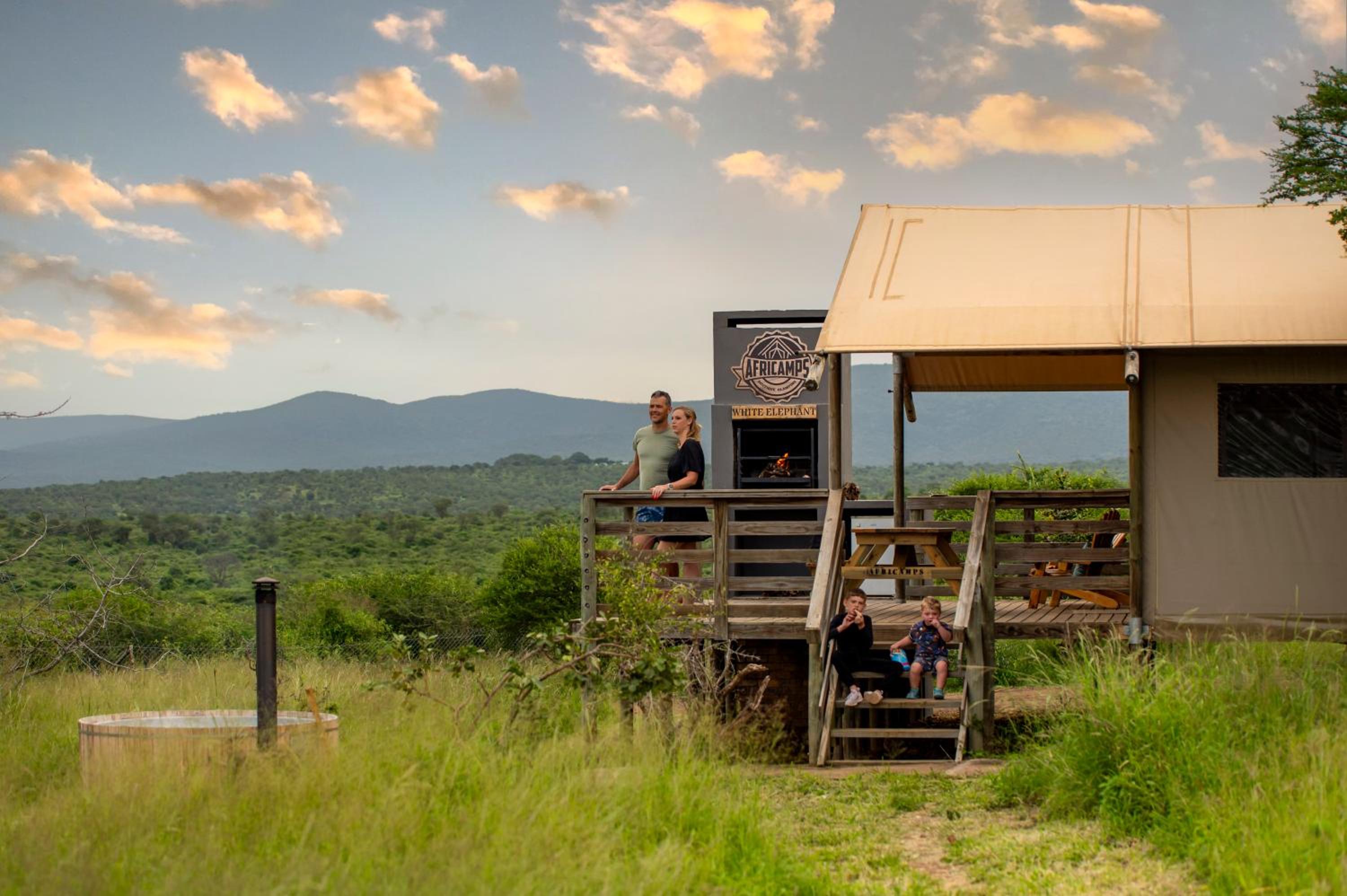 AfriCamps at White Elephant Safaris view 3