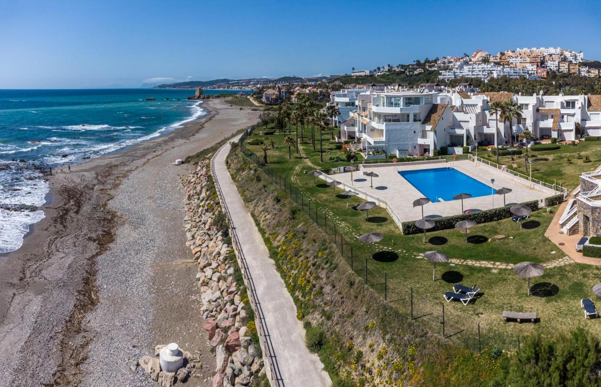 Apartamento dúplex en primera línea de playa