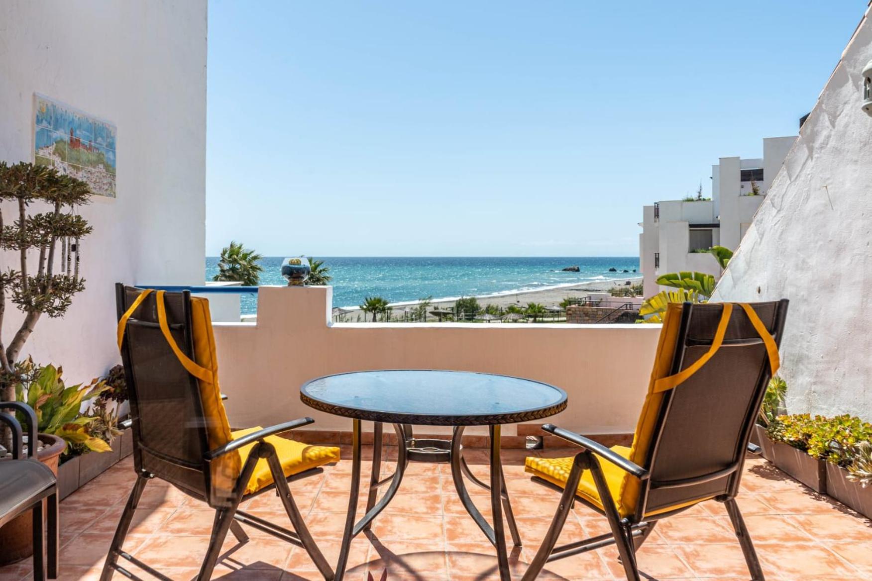 Apartamento dúplex en primera línea de playa
