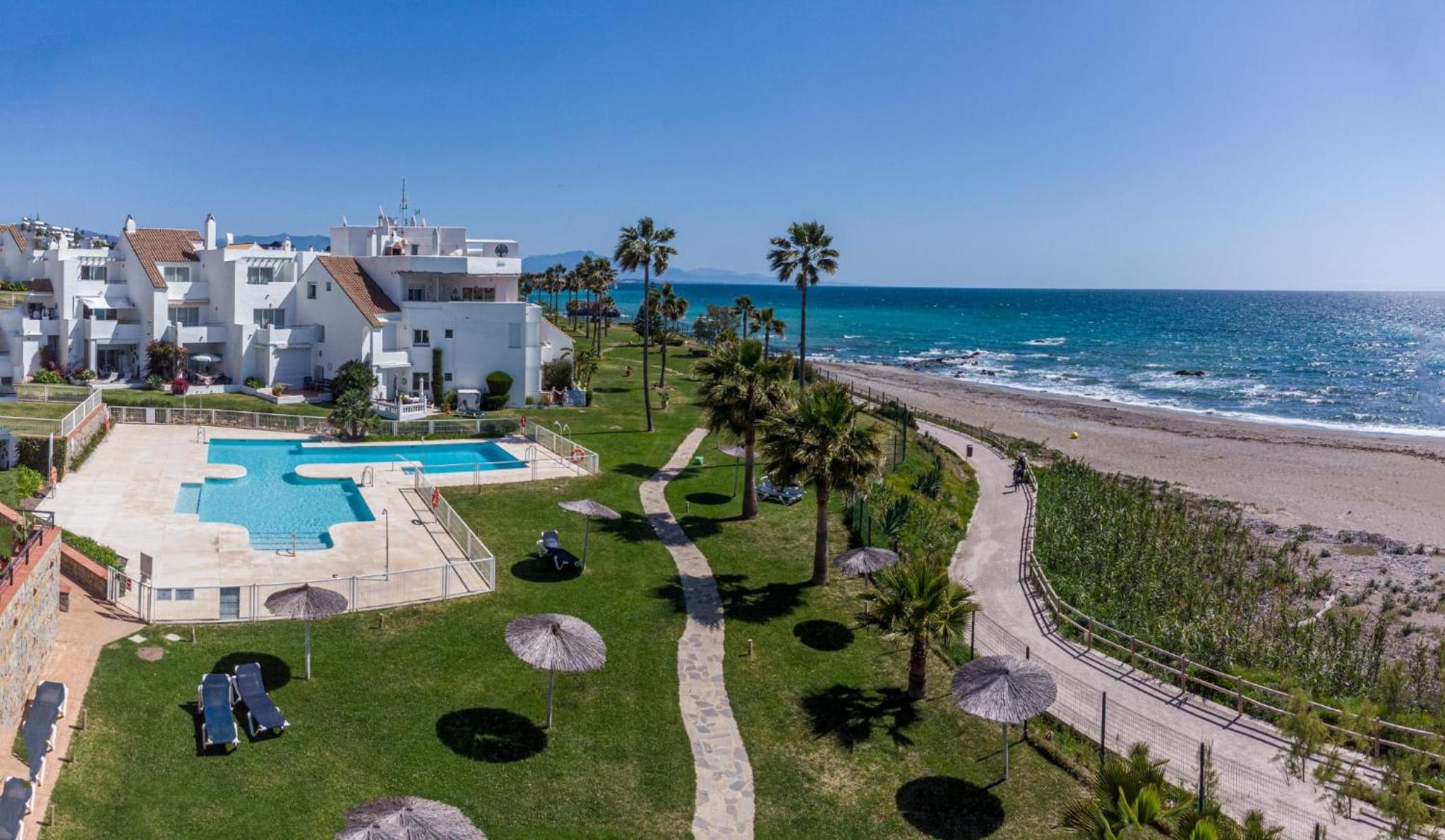 Apartamento dúplex en primera línea de playa