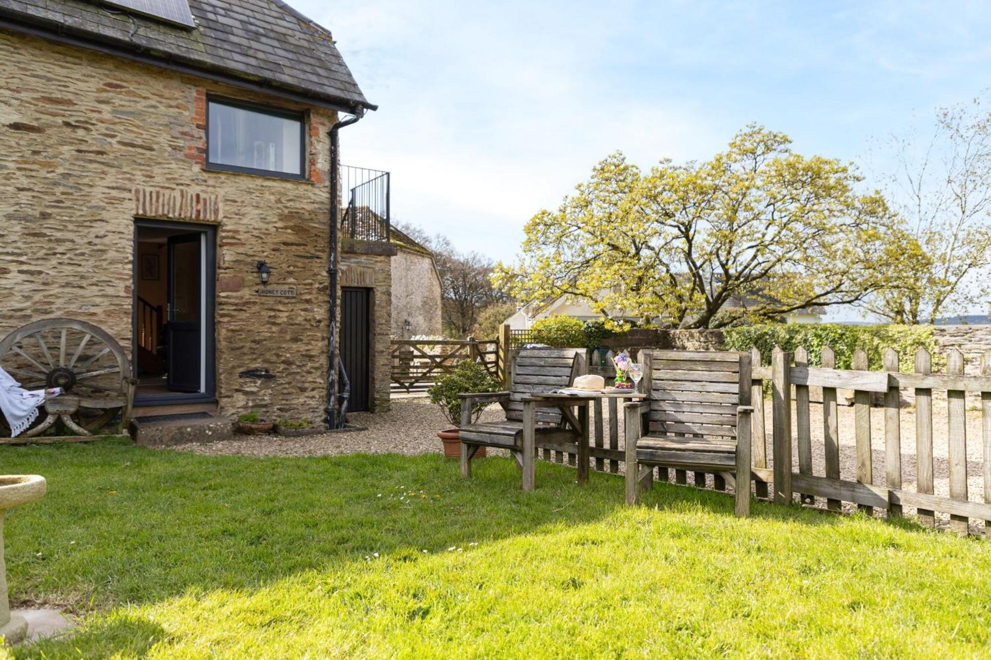 Honeycott Cottage, Dunster view 4