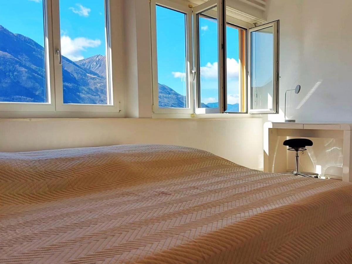 4-Zi-WG Casa Sogno - Valle mit Kamin. Alleinlage im Rebberg!