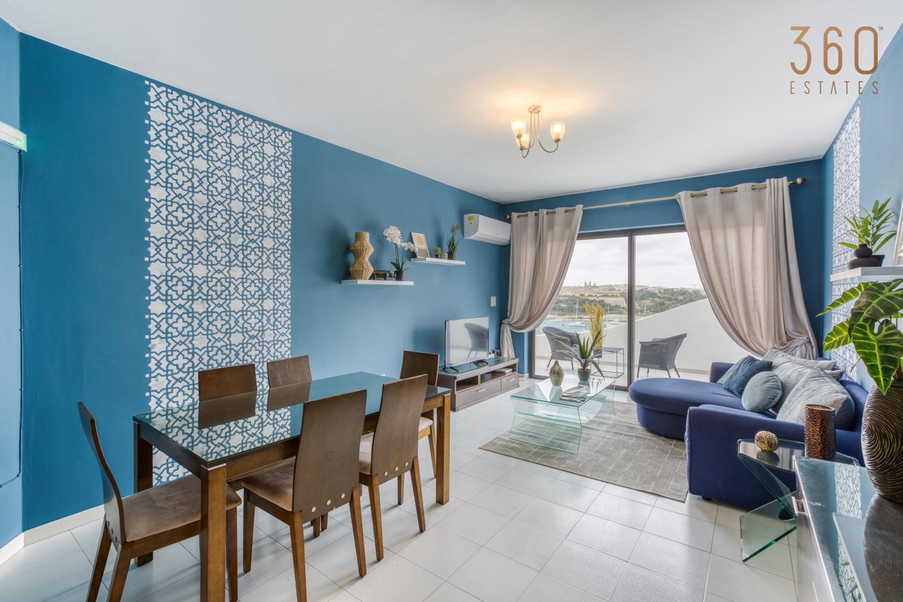 Beautiful, 3BR seafront home in Sliema Ferries by 360 Estates