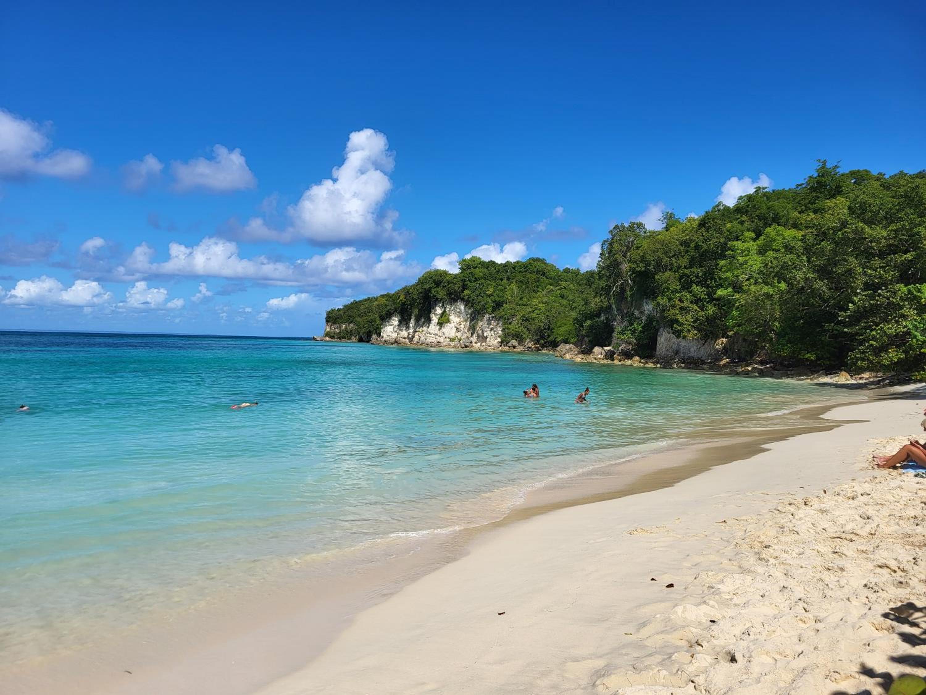 Guadeloupe ST Anne bord de mer