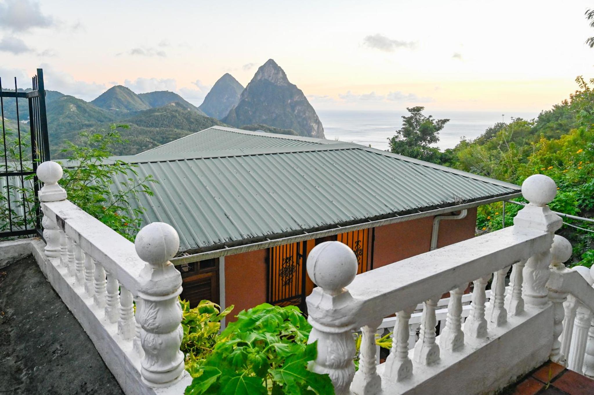 Piton Villa Deck