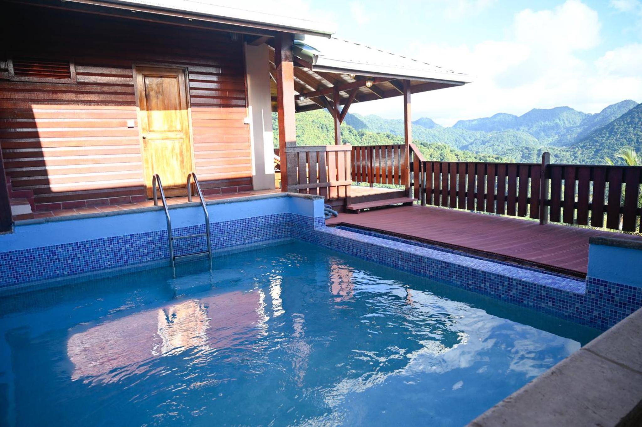 Piton Villa Deck