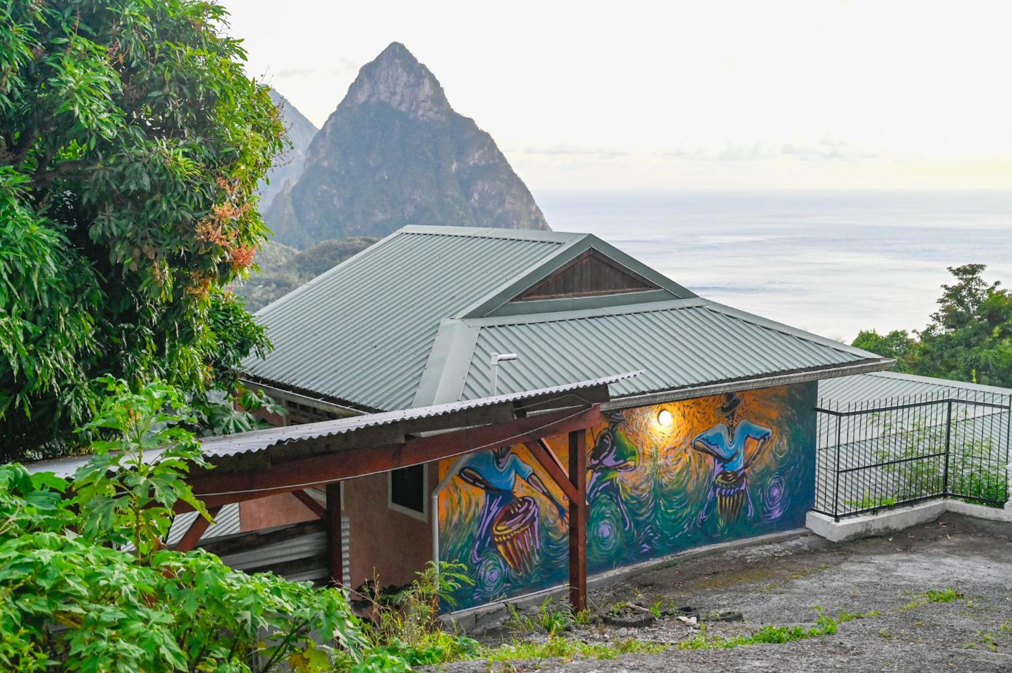 Piton Villa Deck