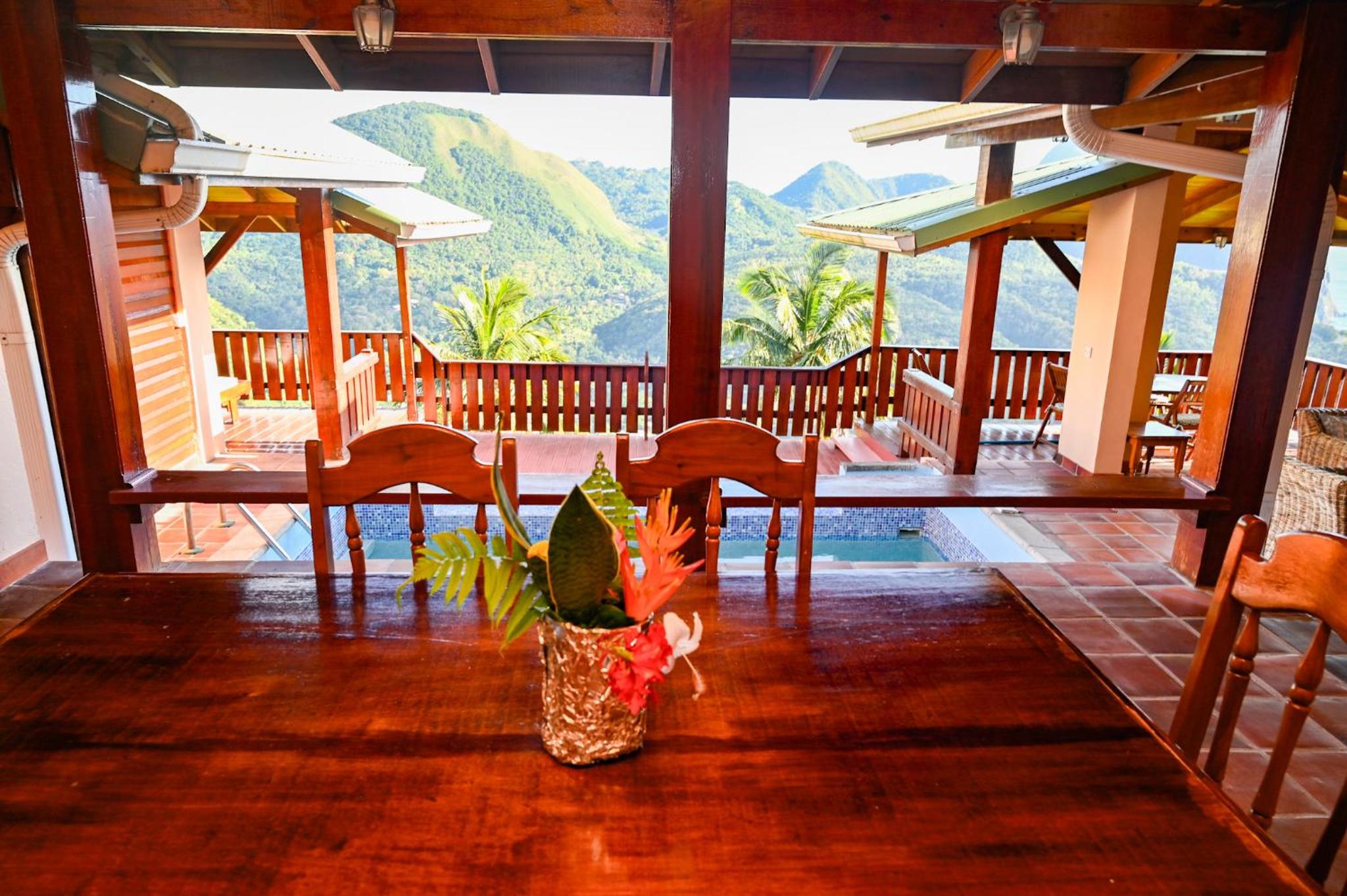 Piton Villa Deck