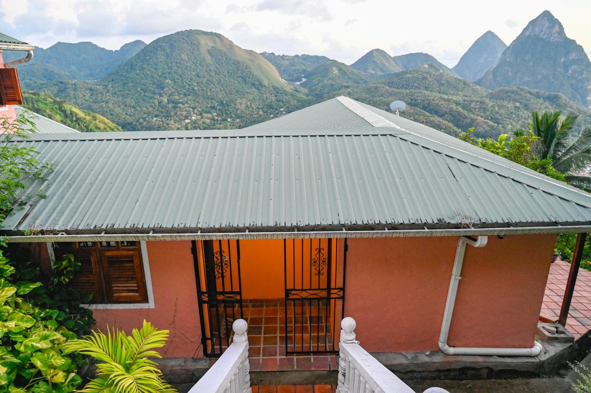Piton Villa Deck