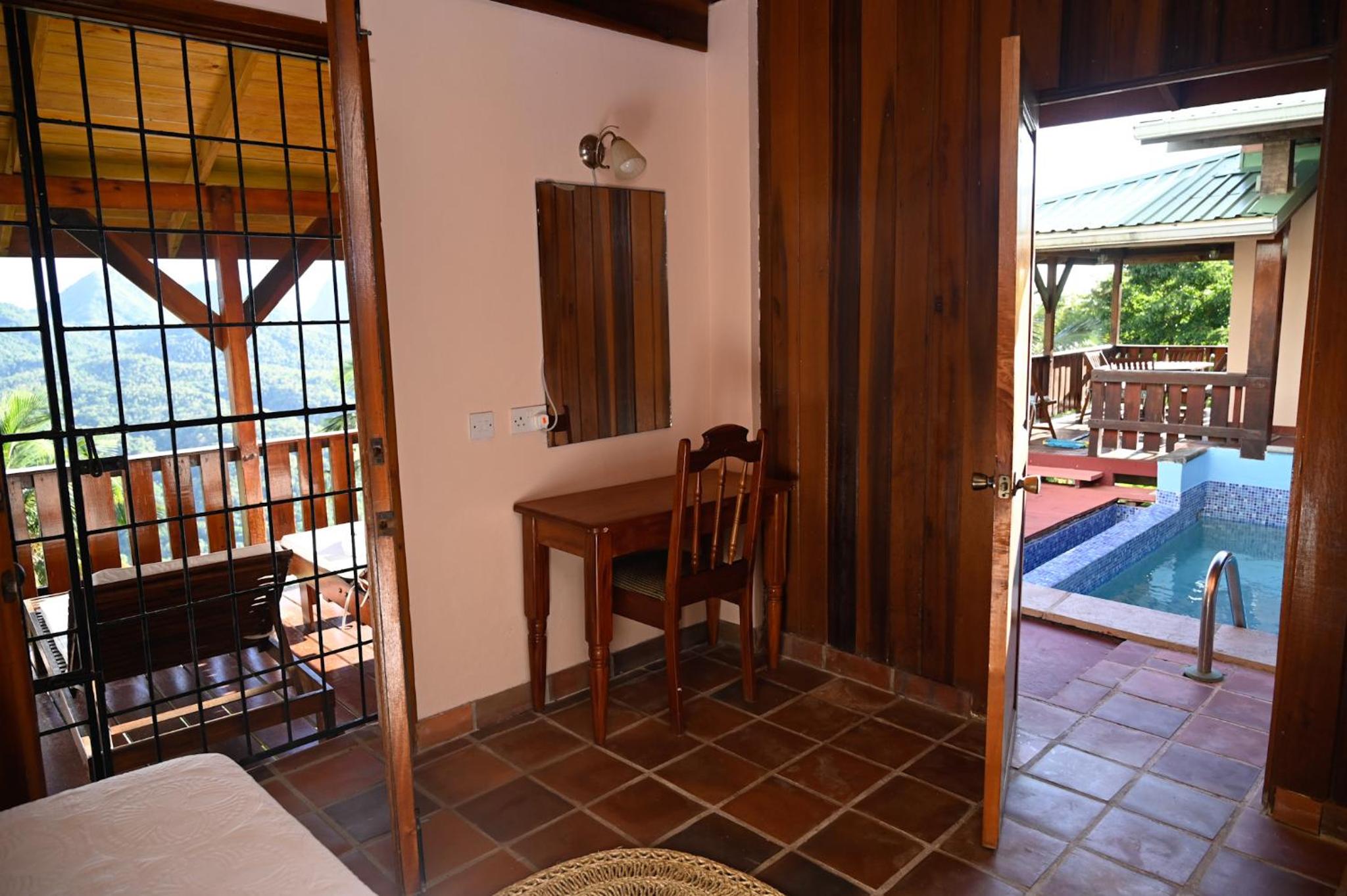 Piton Villa Deck