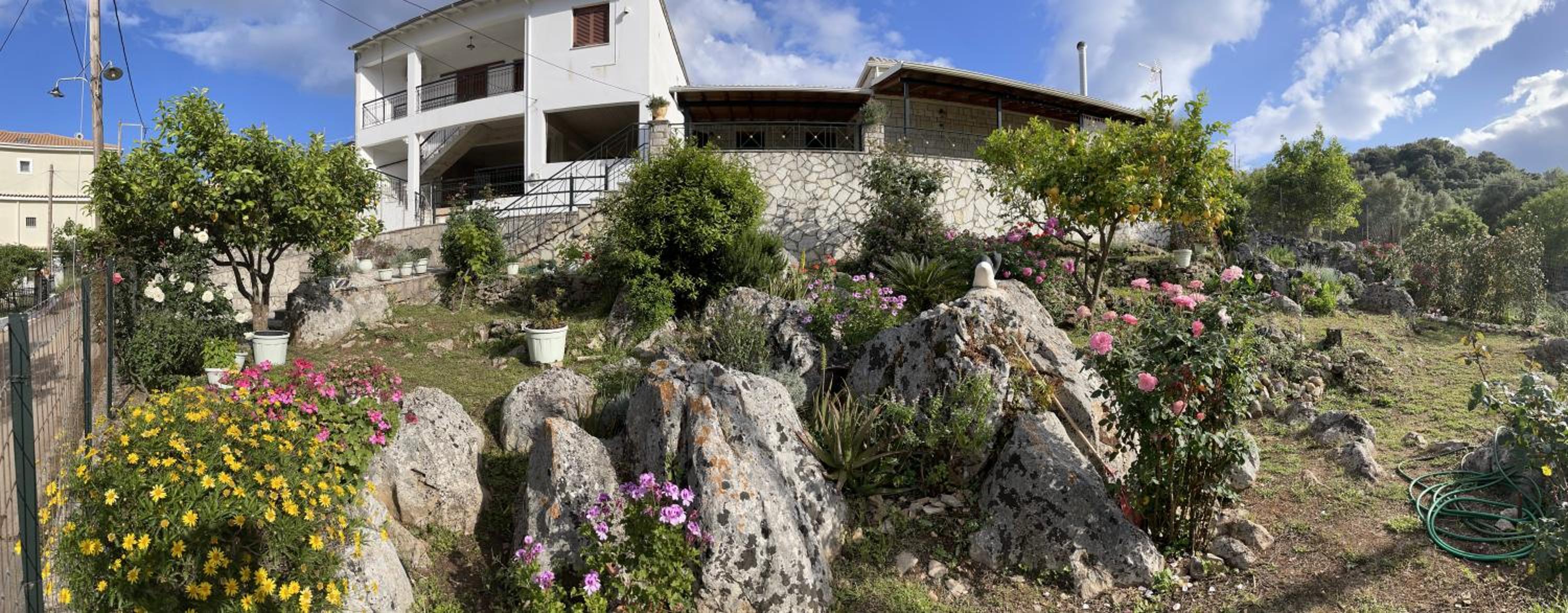 Konstas Stone Island House in Meganisi view 2