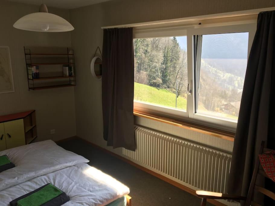 Cozy House above Lake Lucerne in car-free Vitznau Mittlerschwanden at Mount Rigi railway