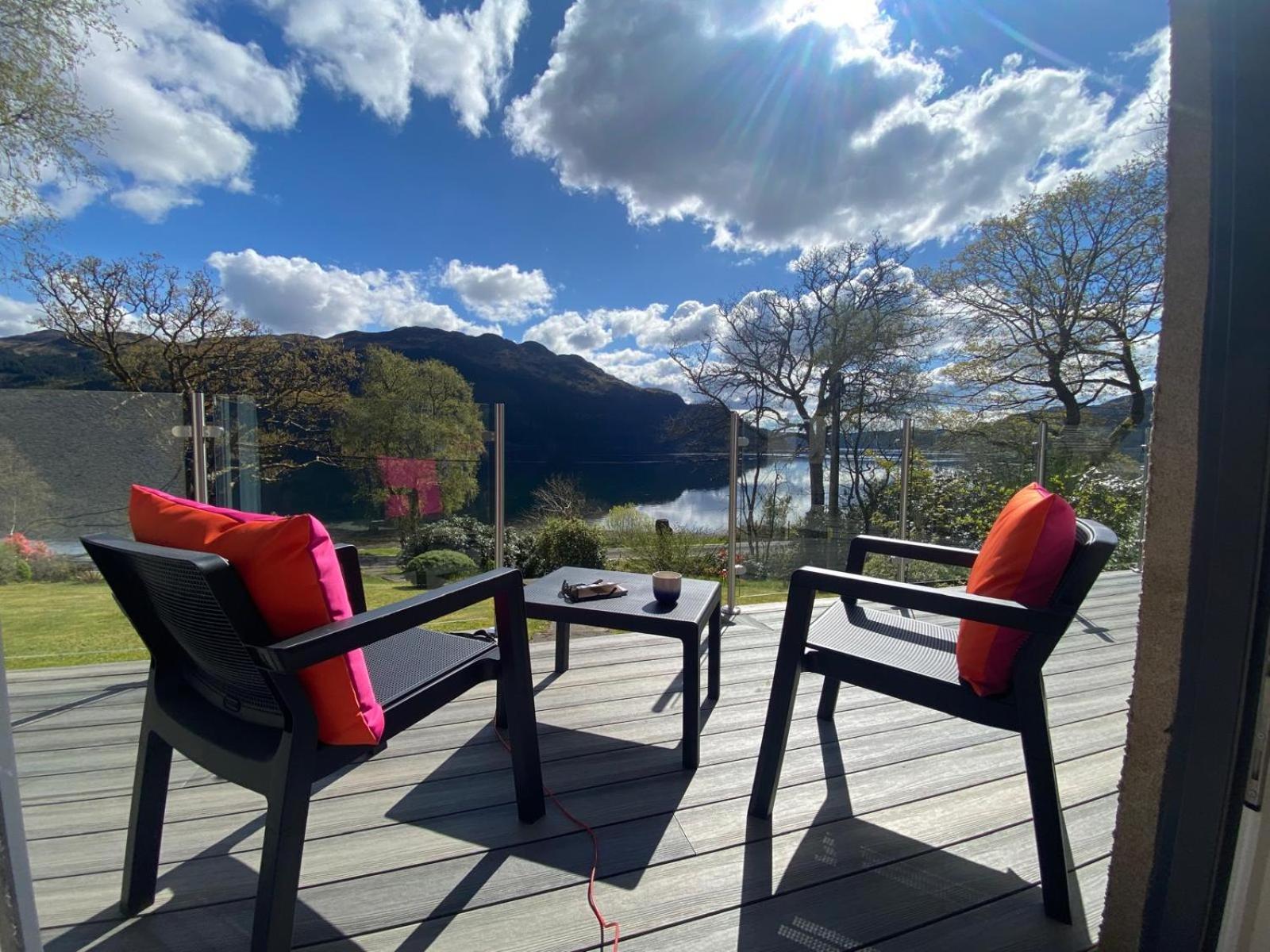 the waterside - carrick castle - loch goil view 2