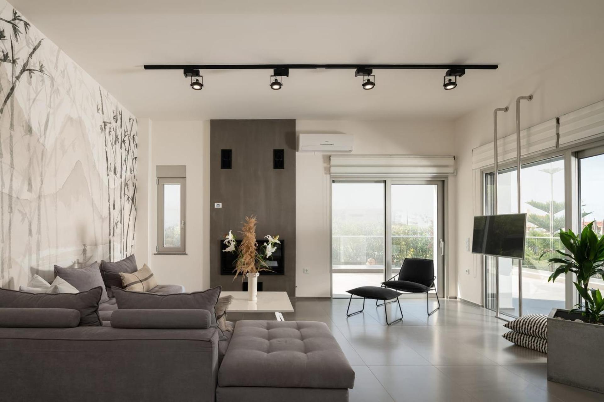 Extravagant Crete Villa | 4 Bedrooms | Villa Yasemí I | Private Pool and Outdoor Amenities | BBQ | Rethymno photo 5
