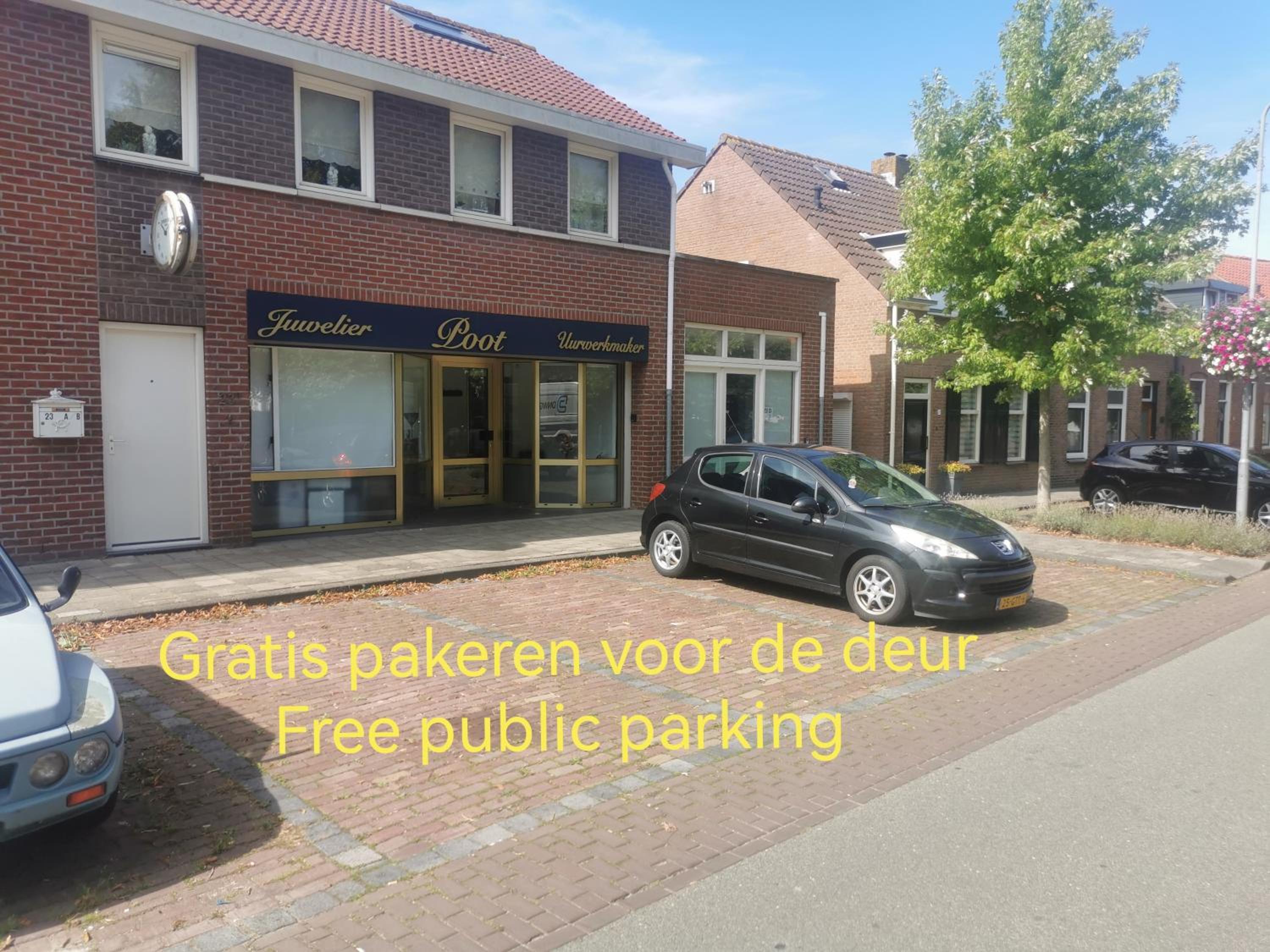 Dorpszicht Yerseke centrum view 2