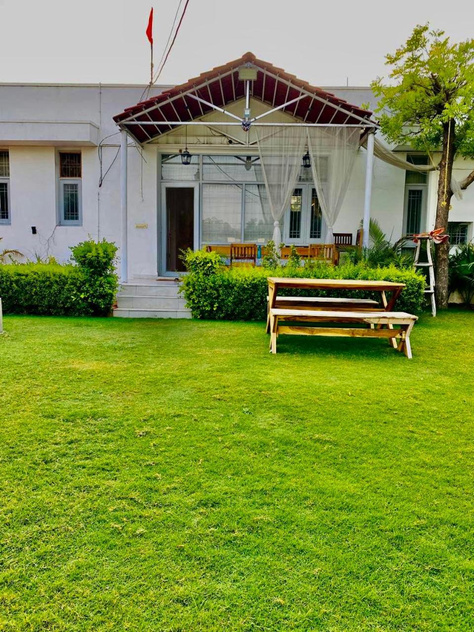 Solanki farms & Pool Villa garden fully private view 2