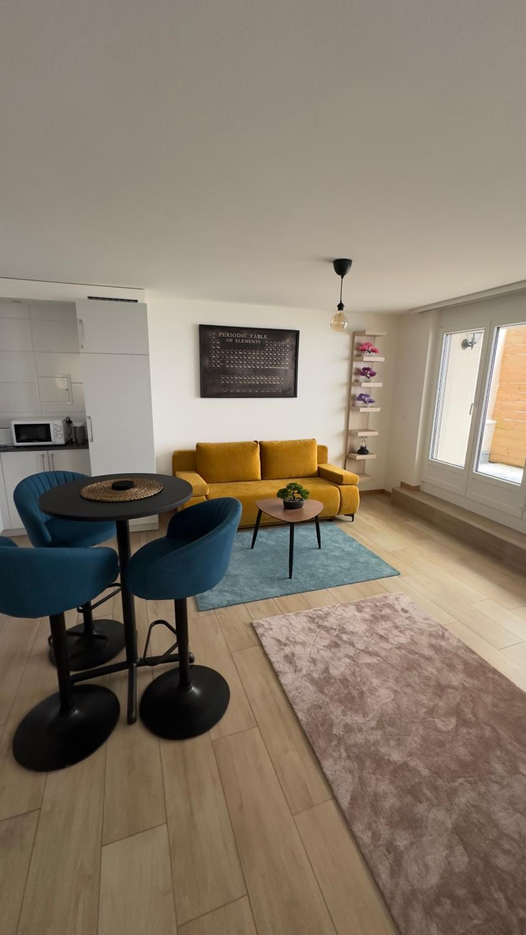 Montreux centre ville lac appartement