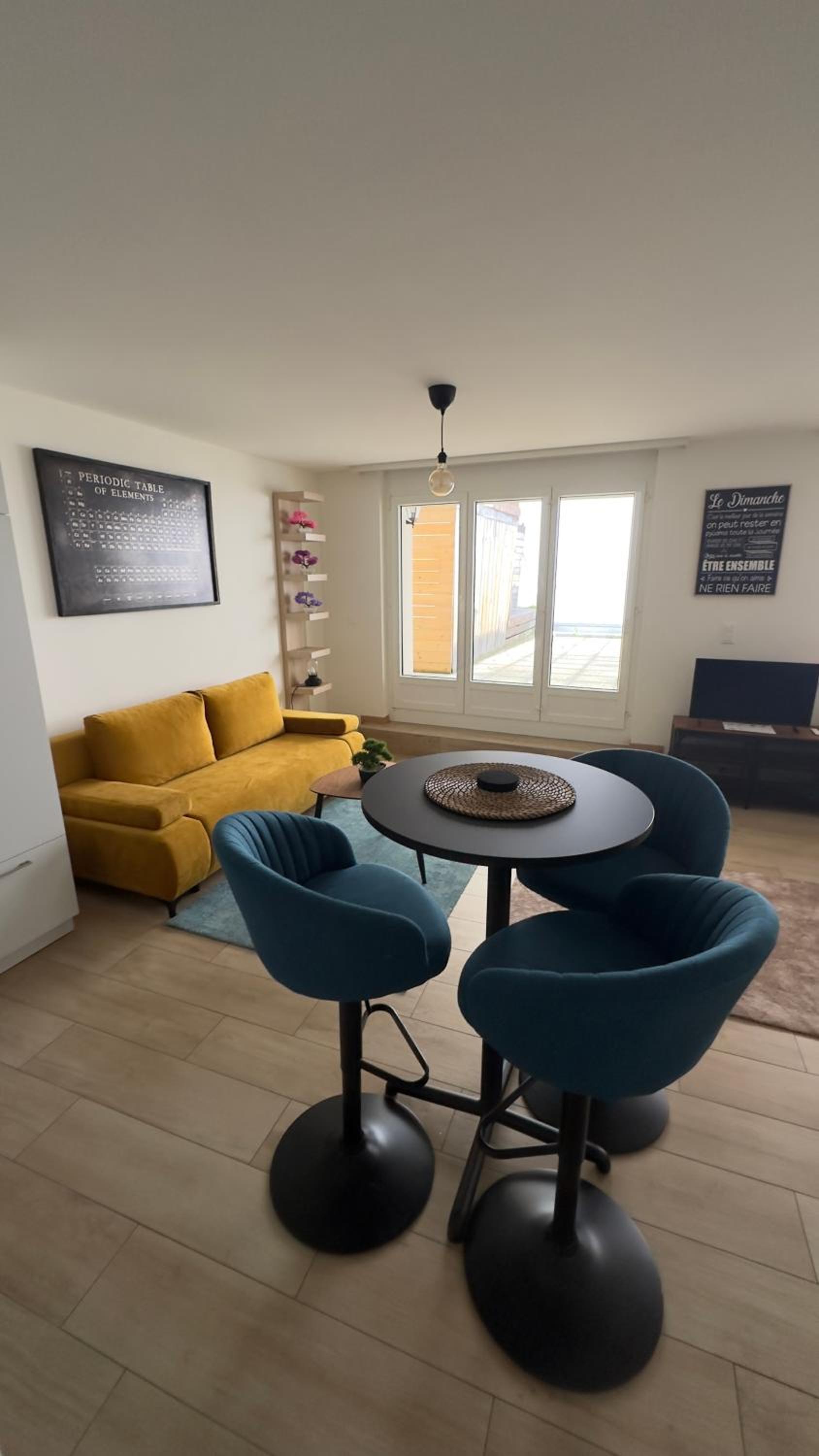 Montreux centre ville lac appartement