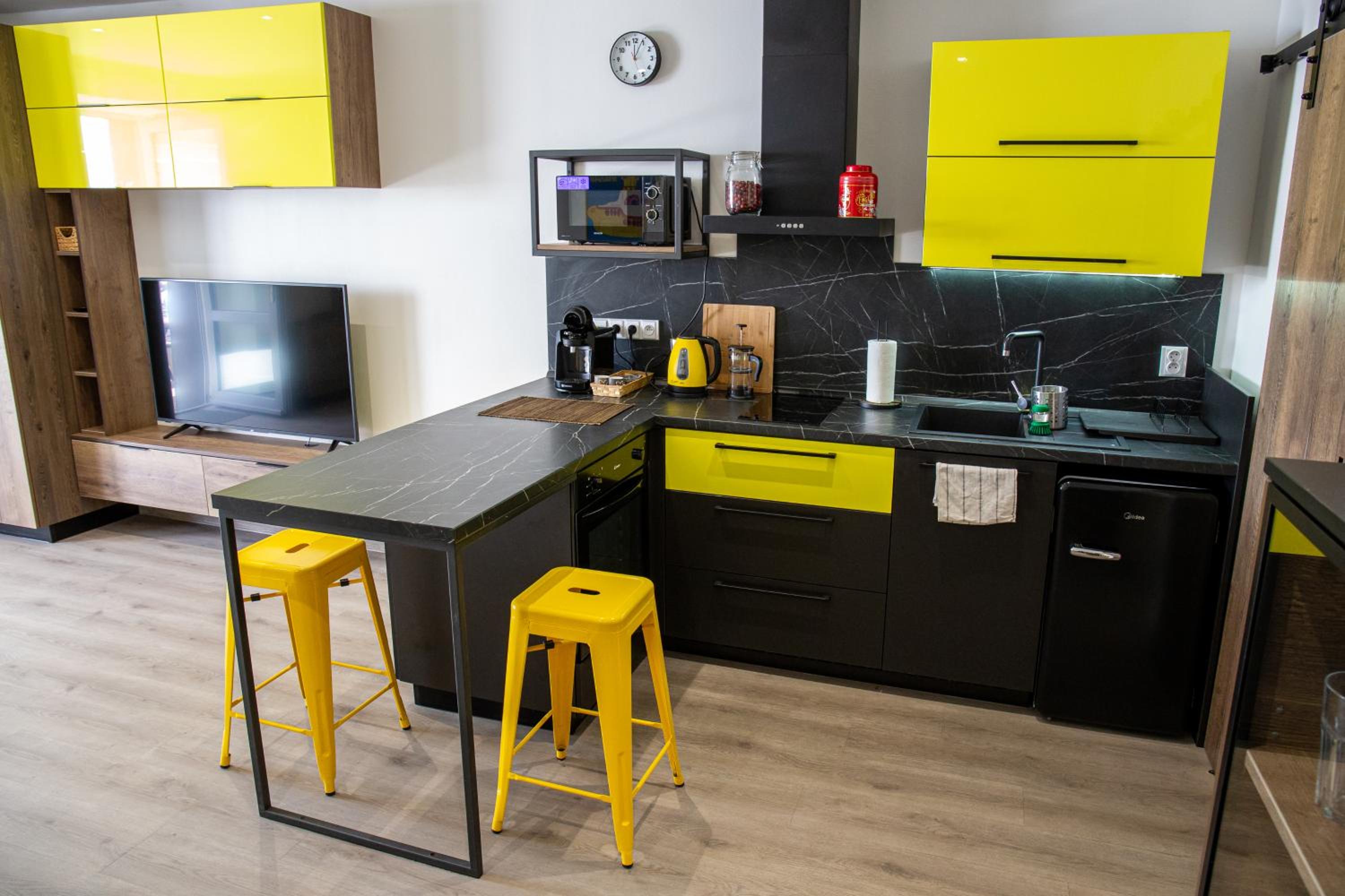 Apartmán Yellow Submarine se slunnou terasou
