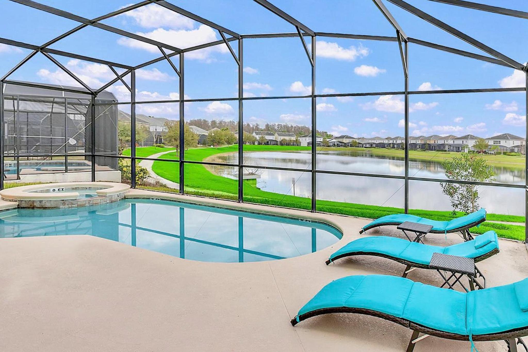 6BR Luxury Home w Pool Hot Tub and Games room view 4