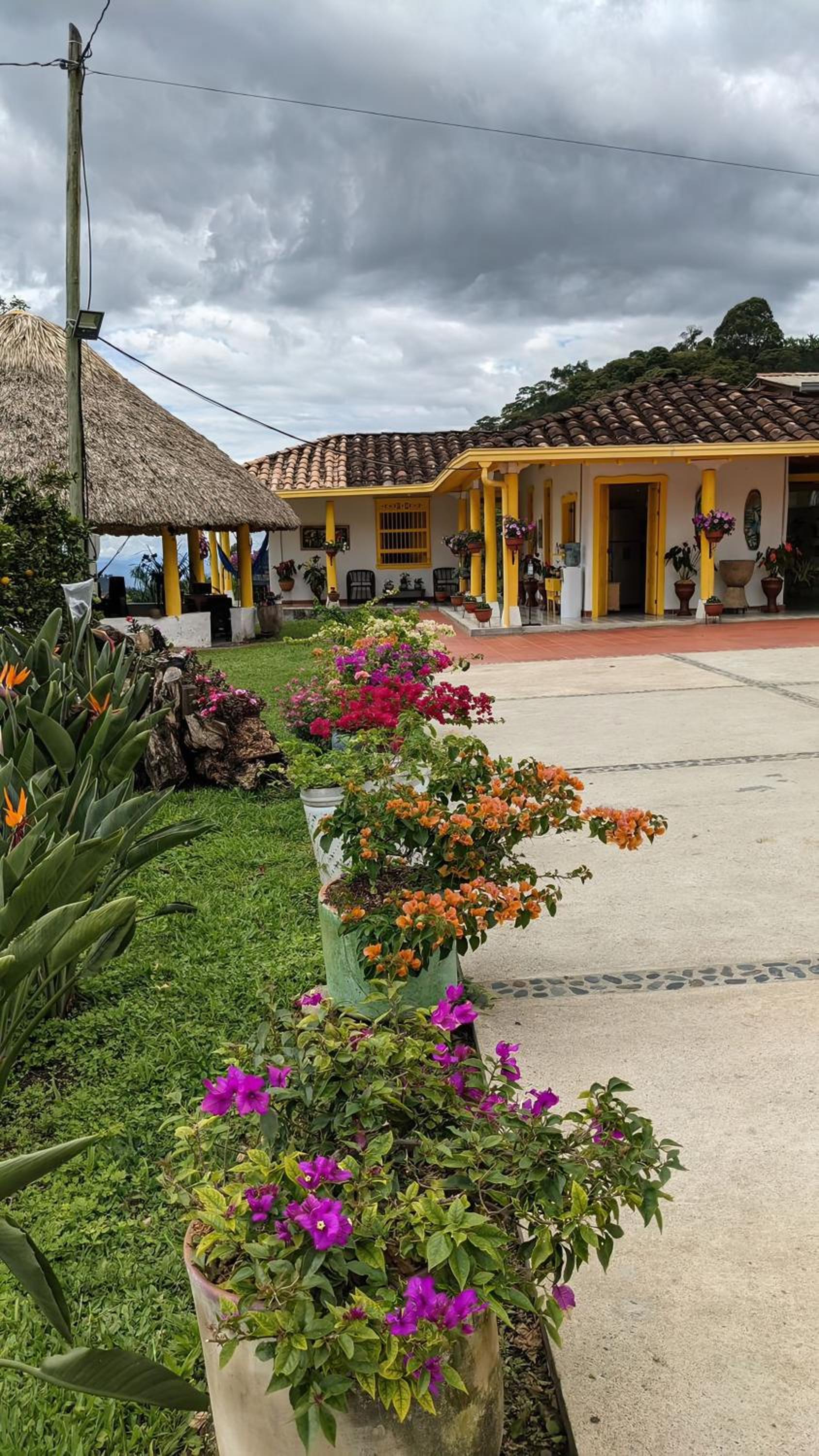 Finca cafetera con TV, Baño Privado, Wifi