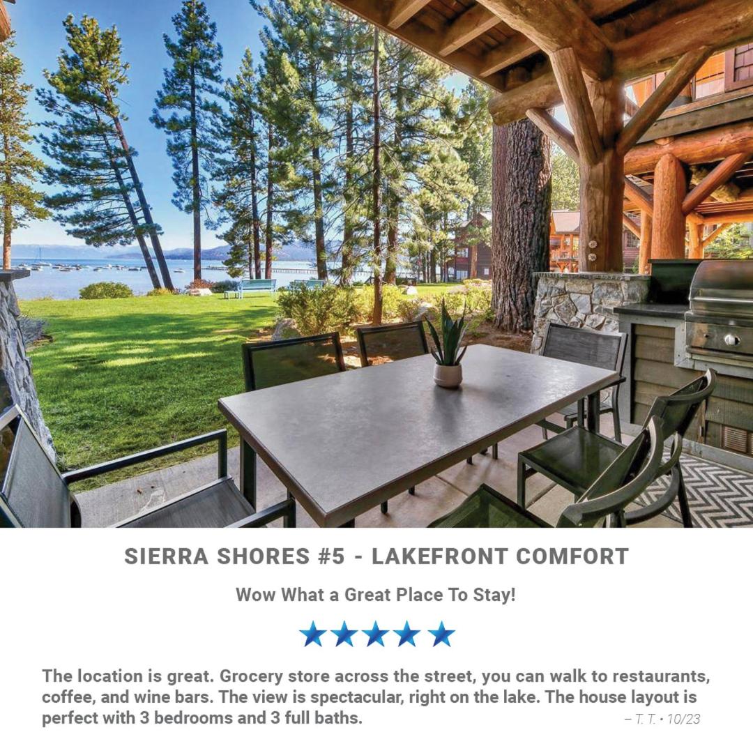 Lake Tahoe Vacations - Sierra Shores Five - Lakefront Comfort - Property Image 18