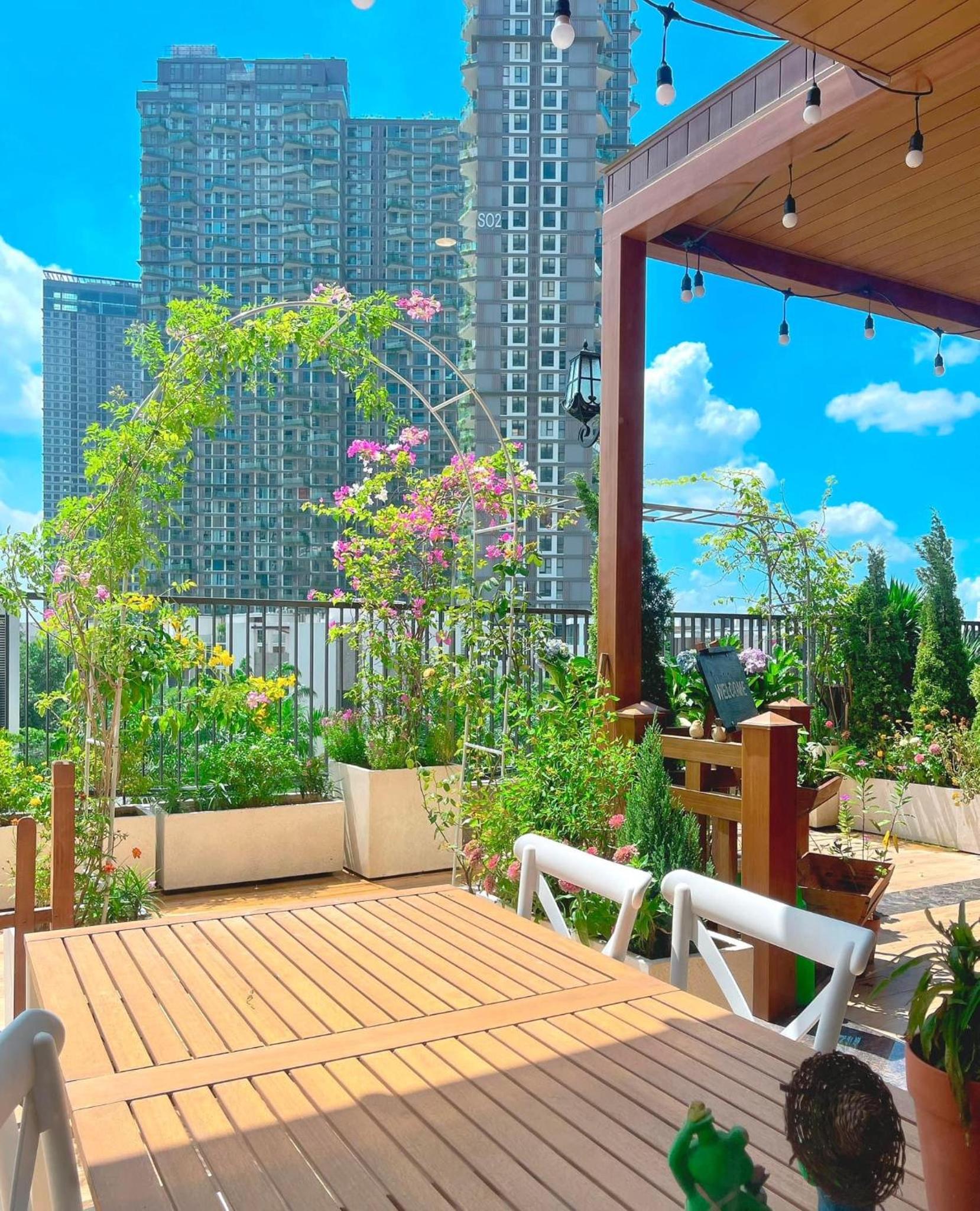 peaceful garden