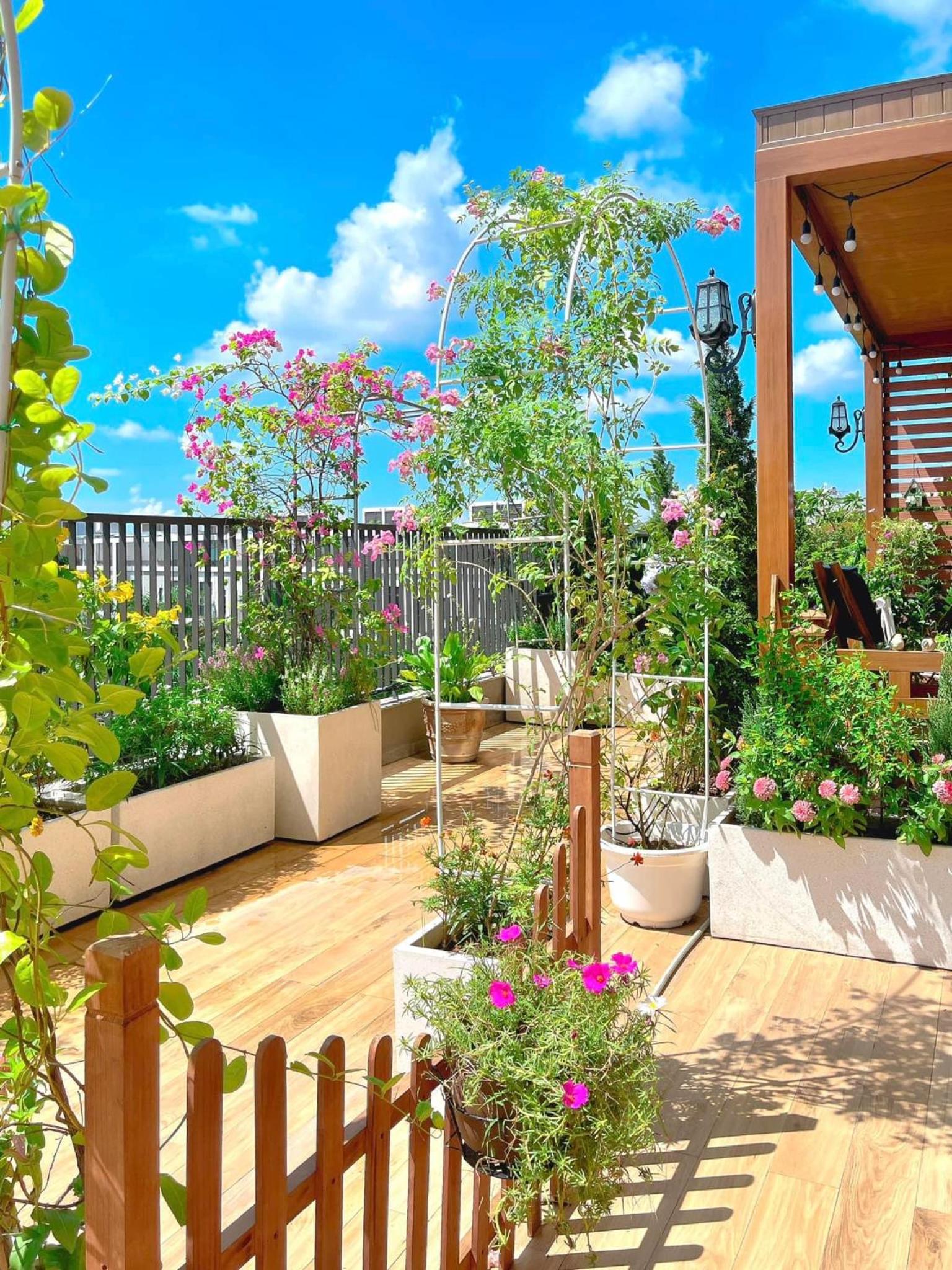 peaceful garden