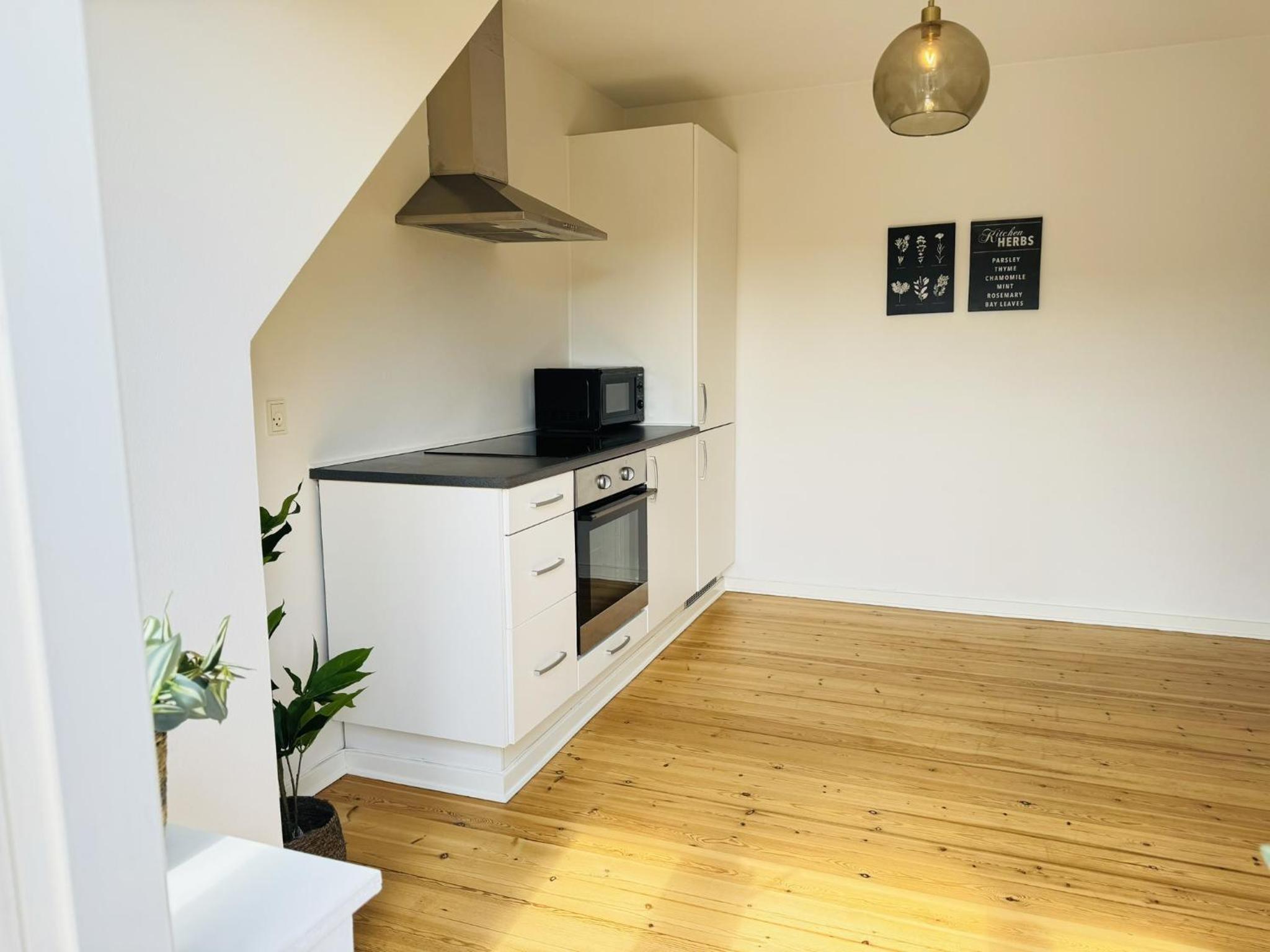 aday - 1 bedroom balcony apartment on the pedestrian street in Randers