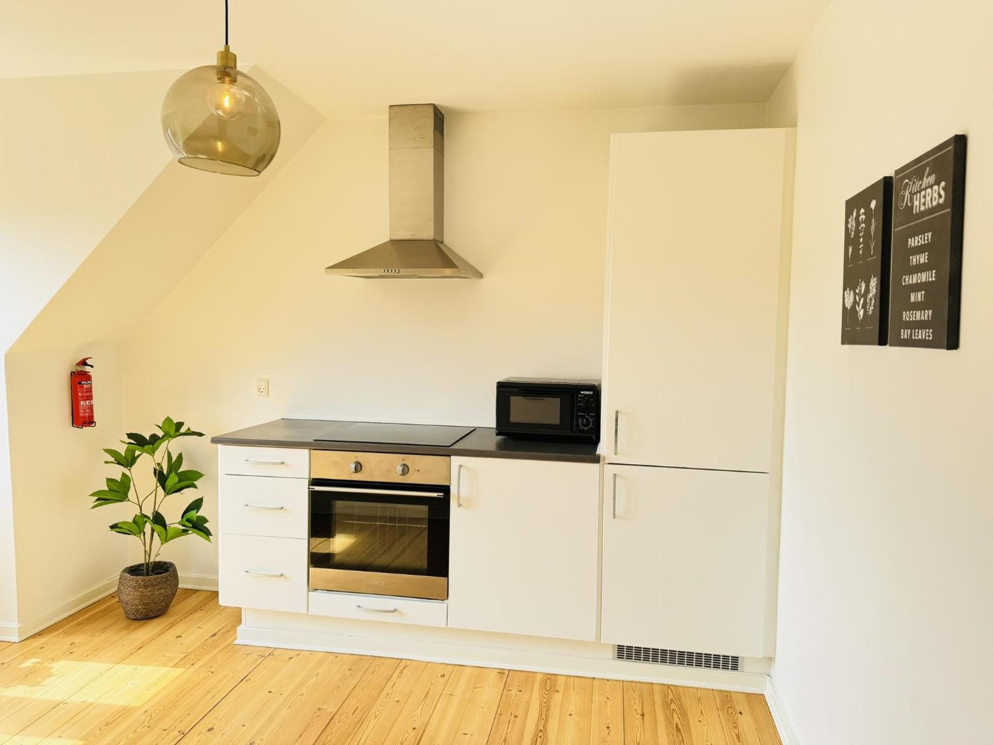 aday - 1 bedroom balcony apartment on the pedestrian street in Randers