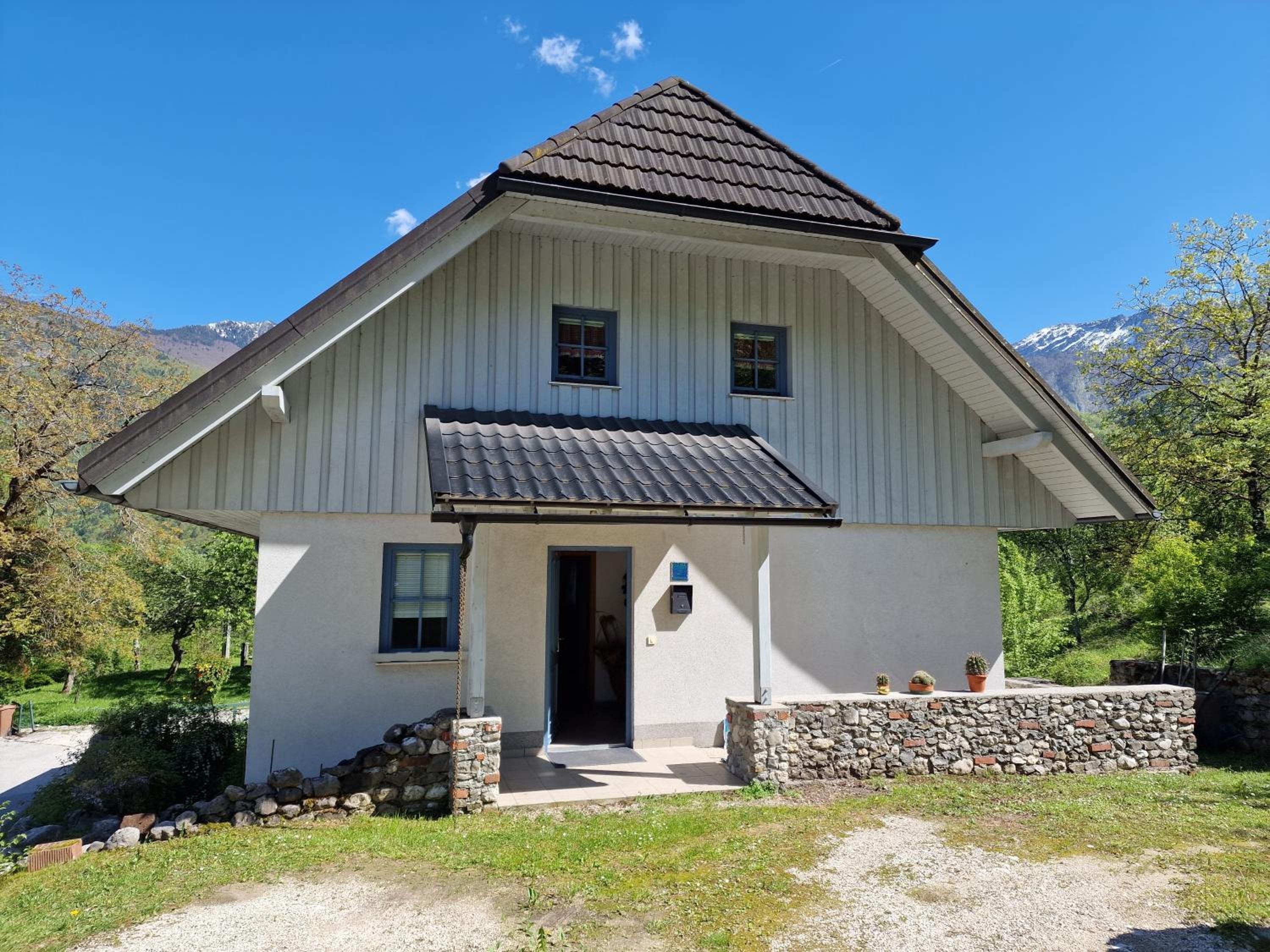 Apartment Luka at Soča & Koritnica confluence