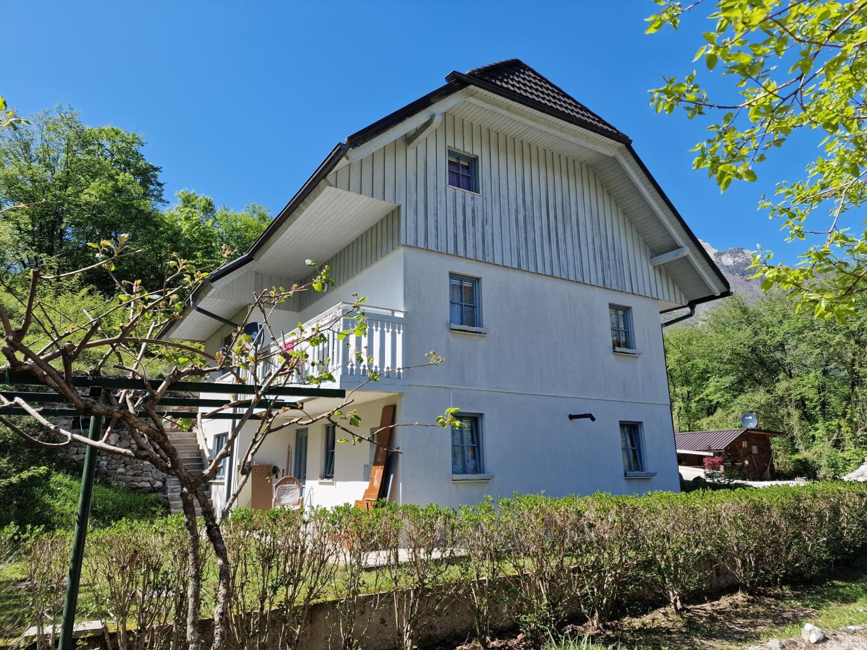 Apartment Luka at Soča & Koritnica confluence