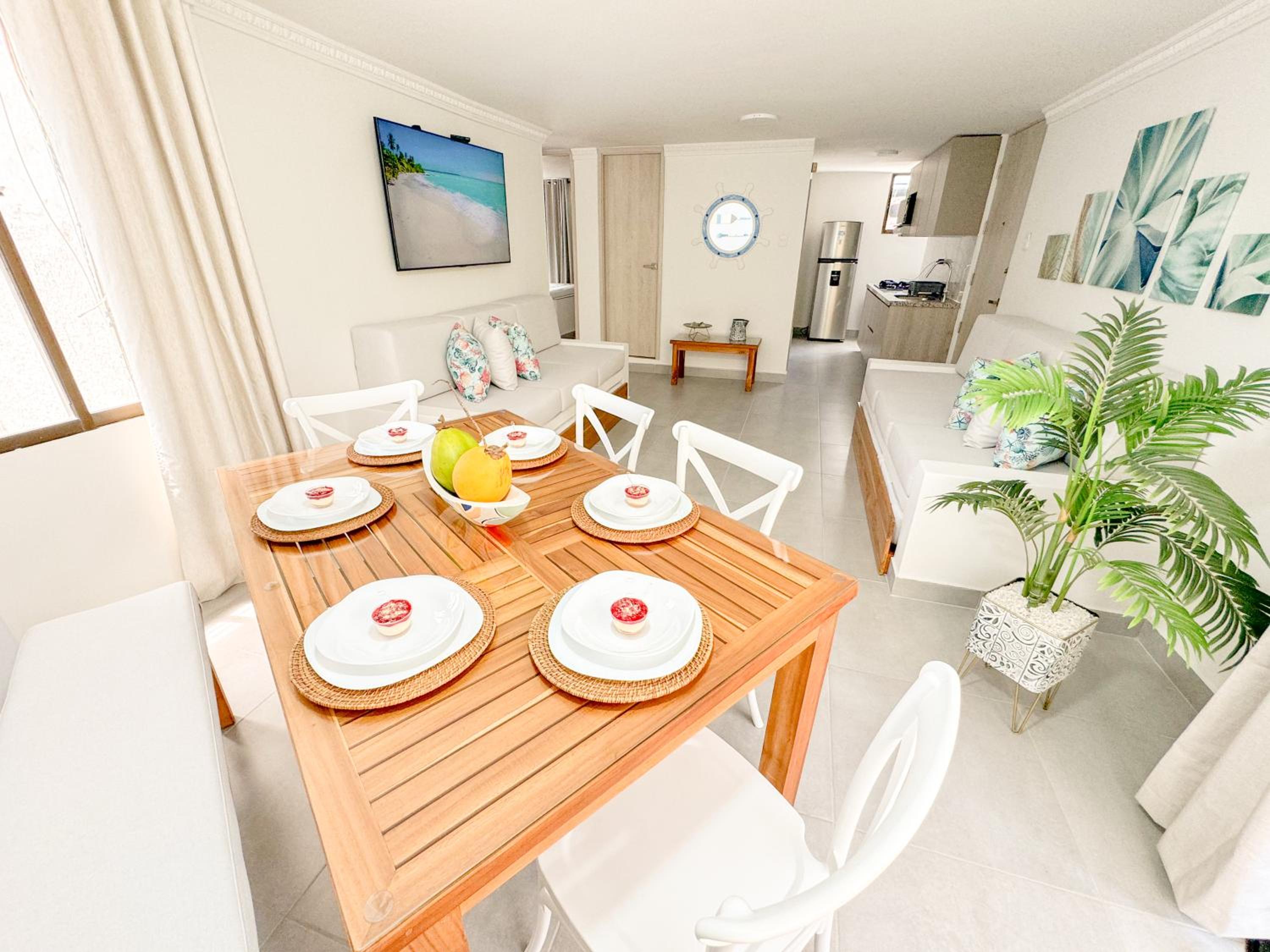 Central apartamento 2 habitaciones en el Rodadero