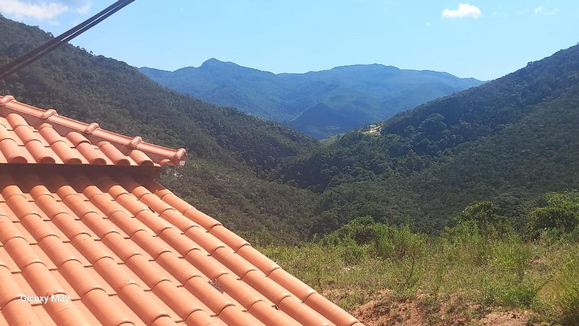 Chalé vista da gruta
