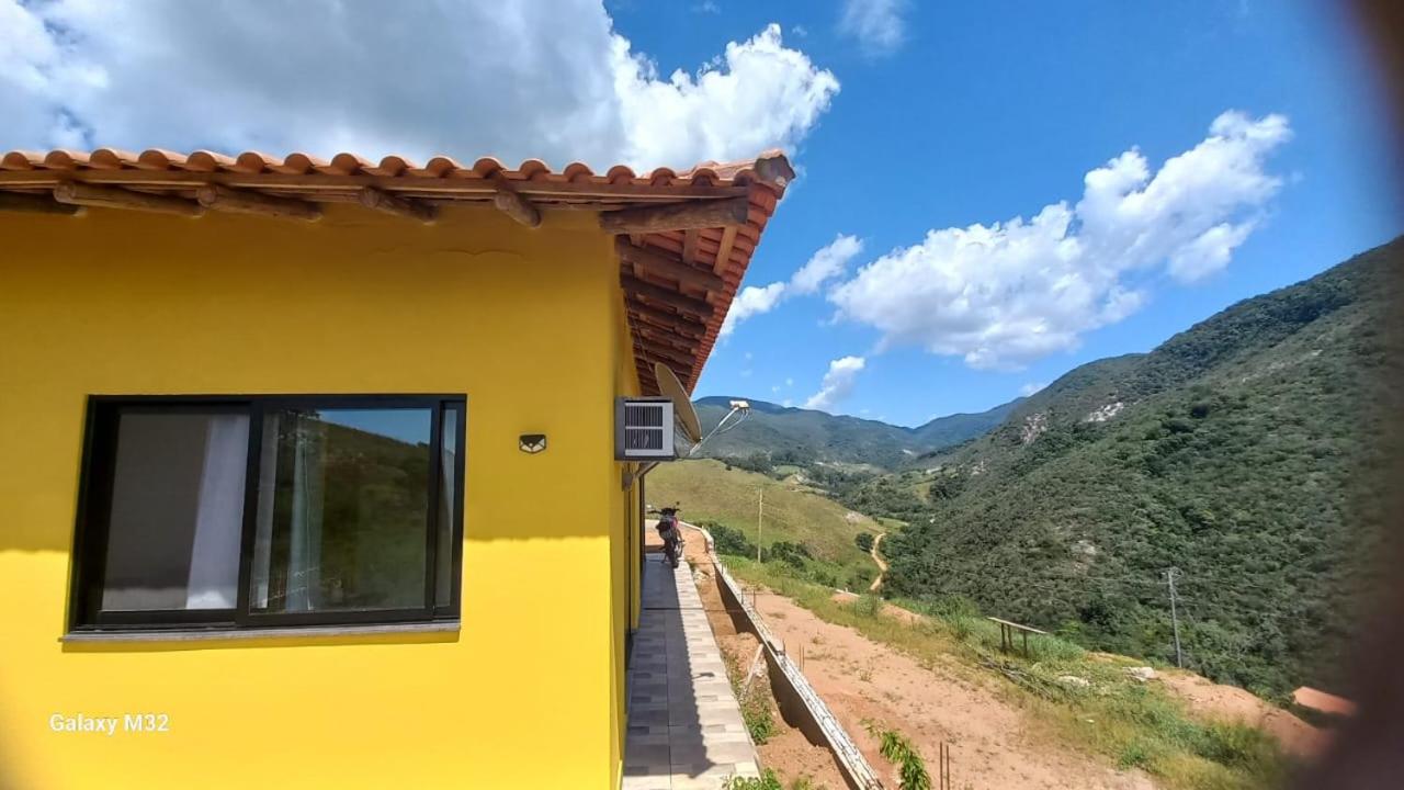 Chalé vista da gruta