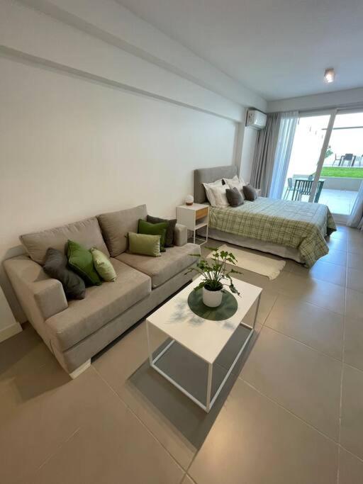 Studio en Palermo con jardín privado y parrilla