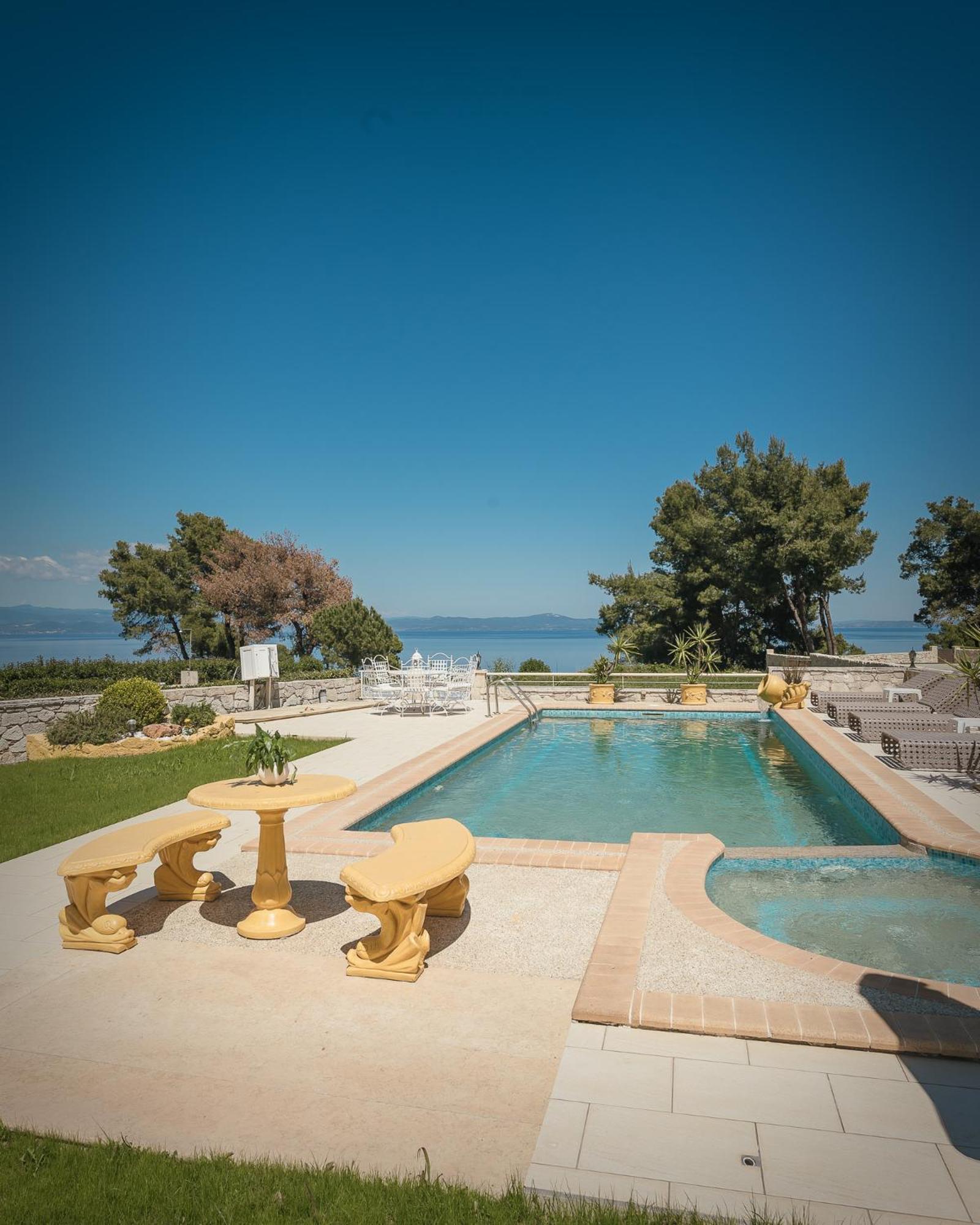 Zeus Sea View Villa with Private Pool, Afytos view 4