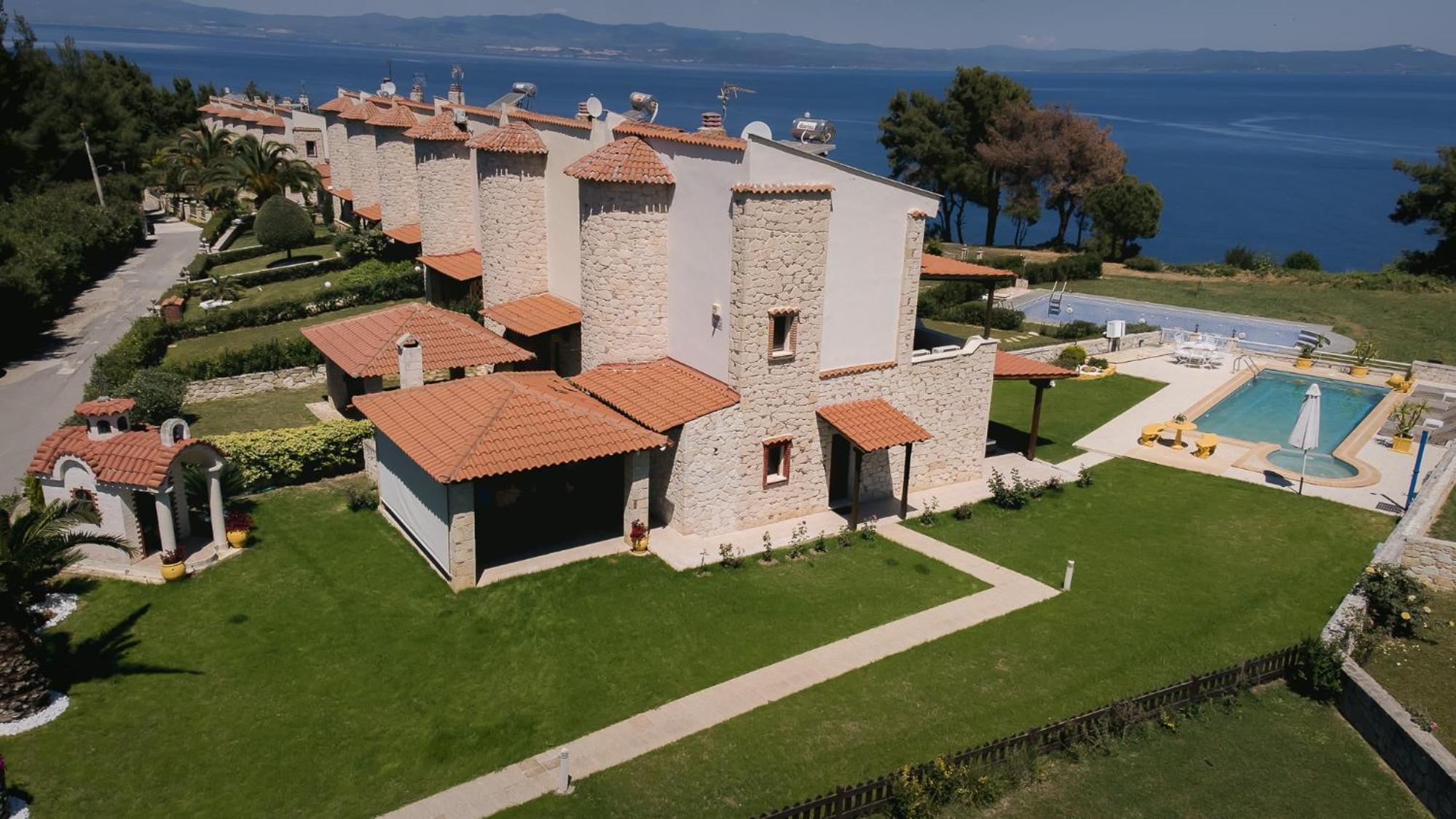 Zeus Sea View Villa with Private Pool, Afytos view 5