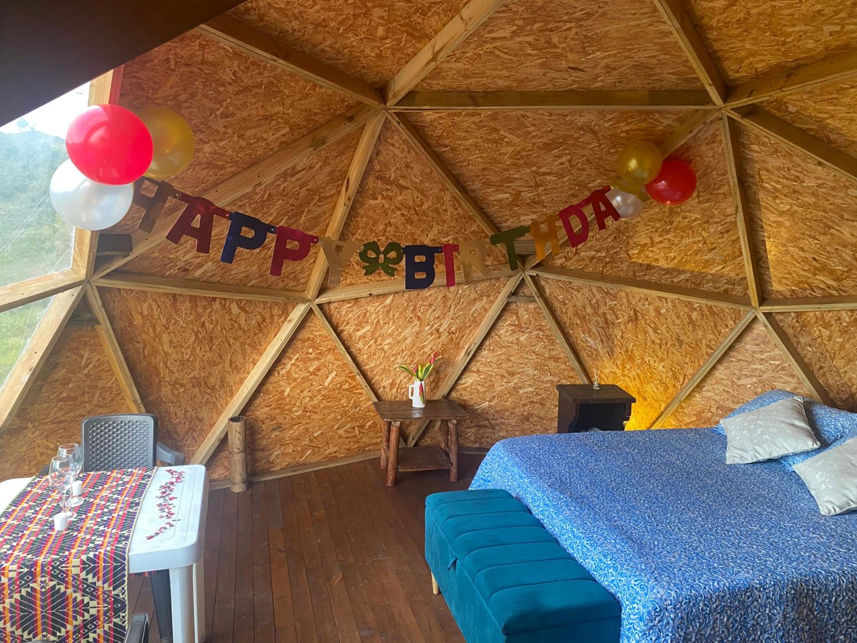 GLAMPING ASTRODOME EN PACHO
