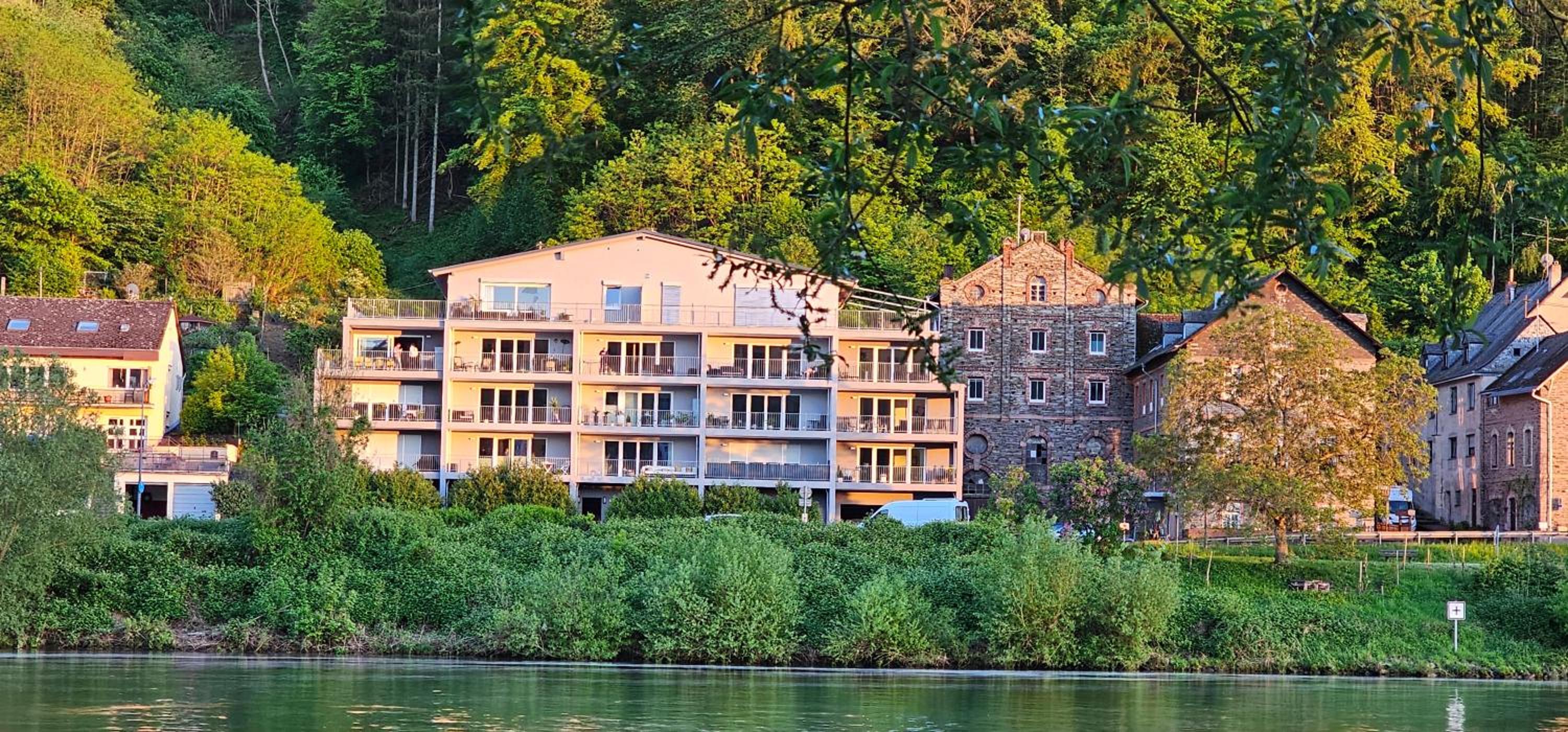 Elegant Apartment with Direct River View, Balcony and Parking in Bernkastel-Kues