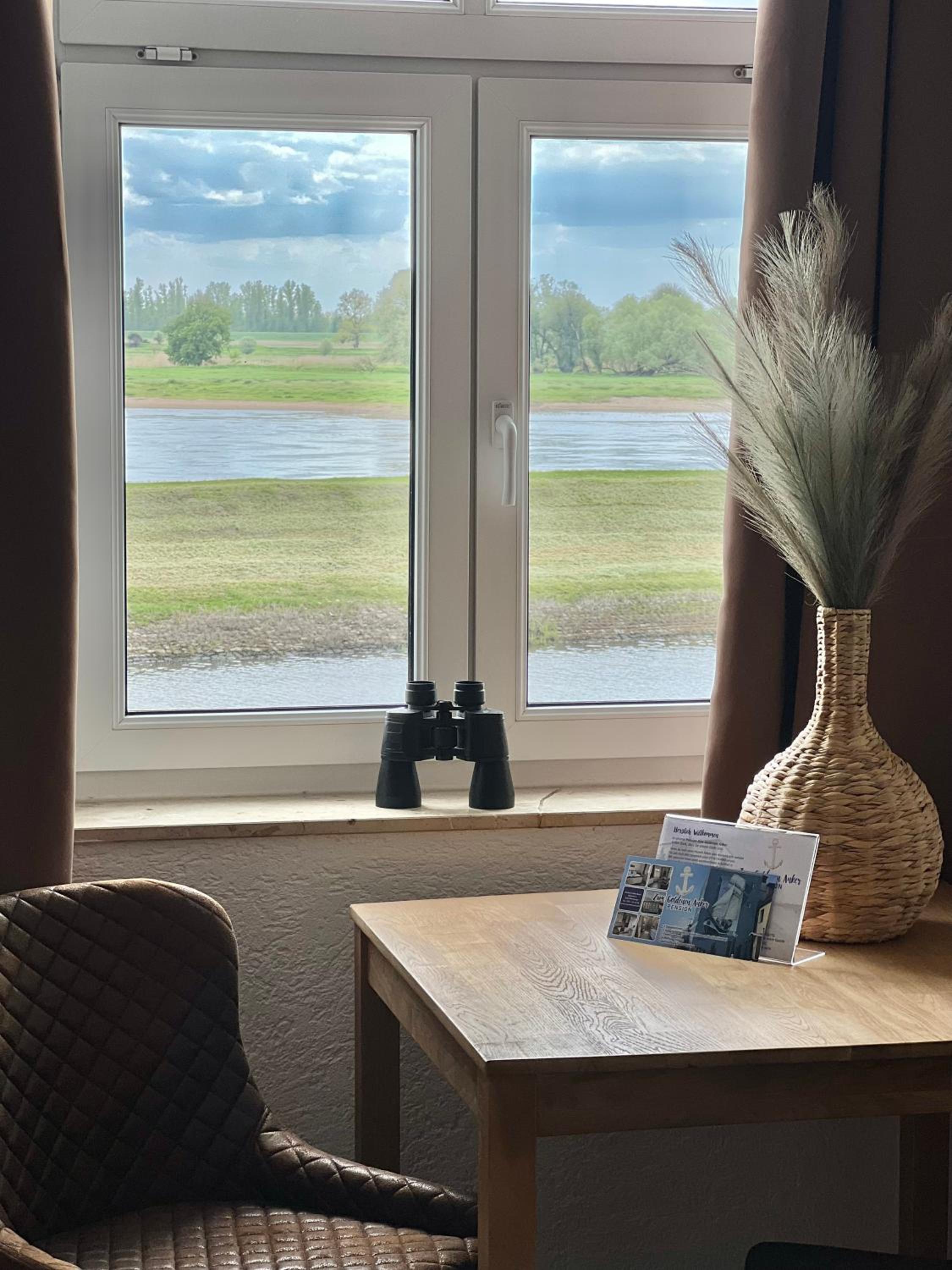 Pension zum goldenen Anker direkt an der Elbe