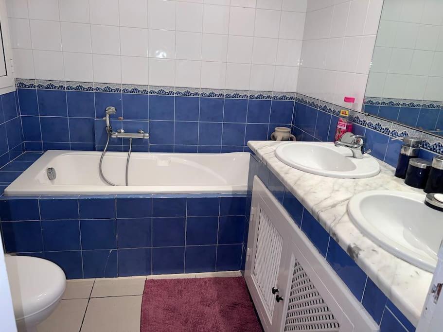 Maison pied dans l'eau à résidence Jinène Hammamet
