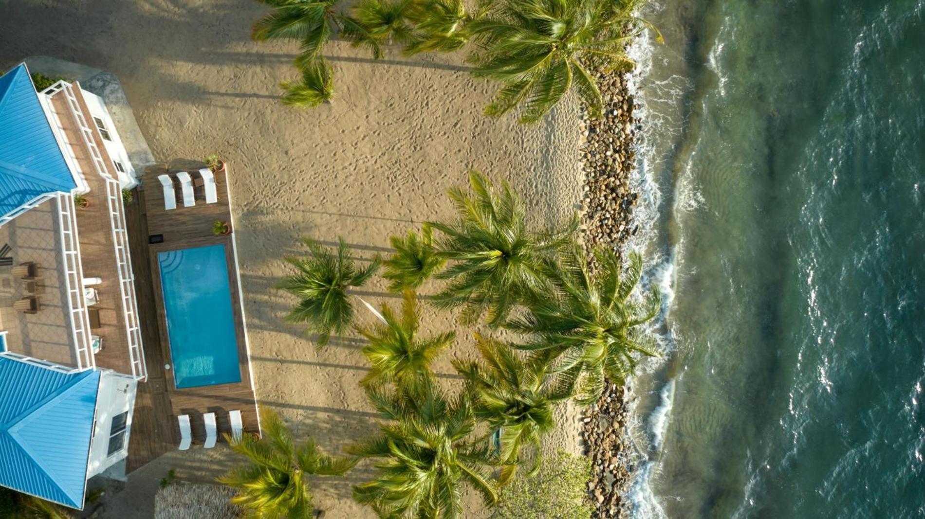 Dolphin Beach - Private Oceanfront 4-Bed Villa wPool on Huge Lot