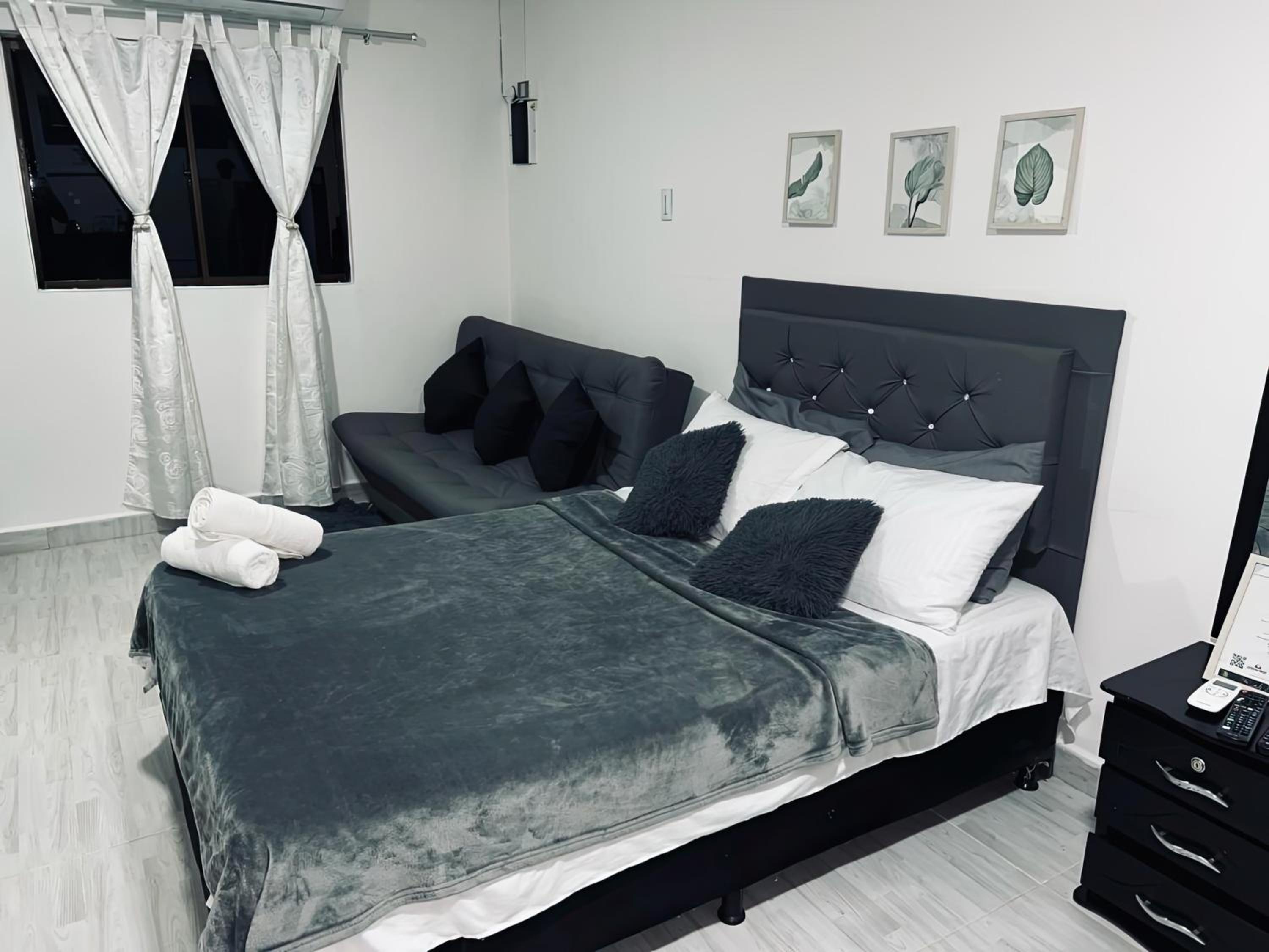 Apartaestudio con Aire Acondicionado, Wifi, TV