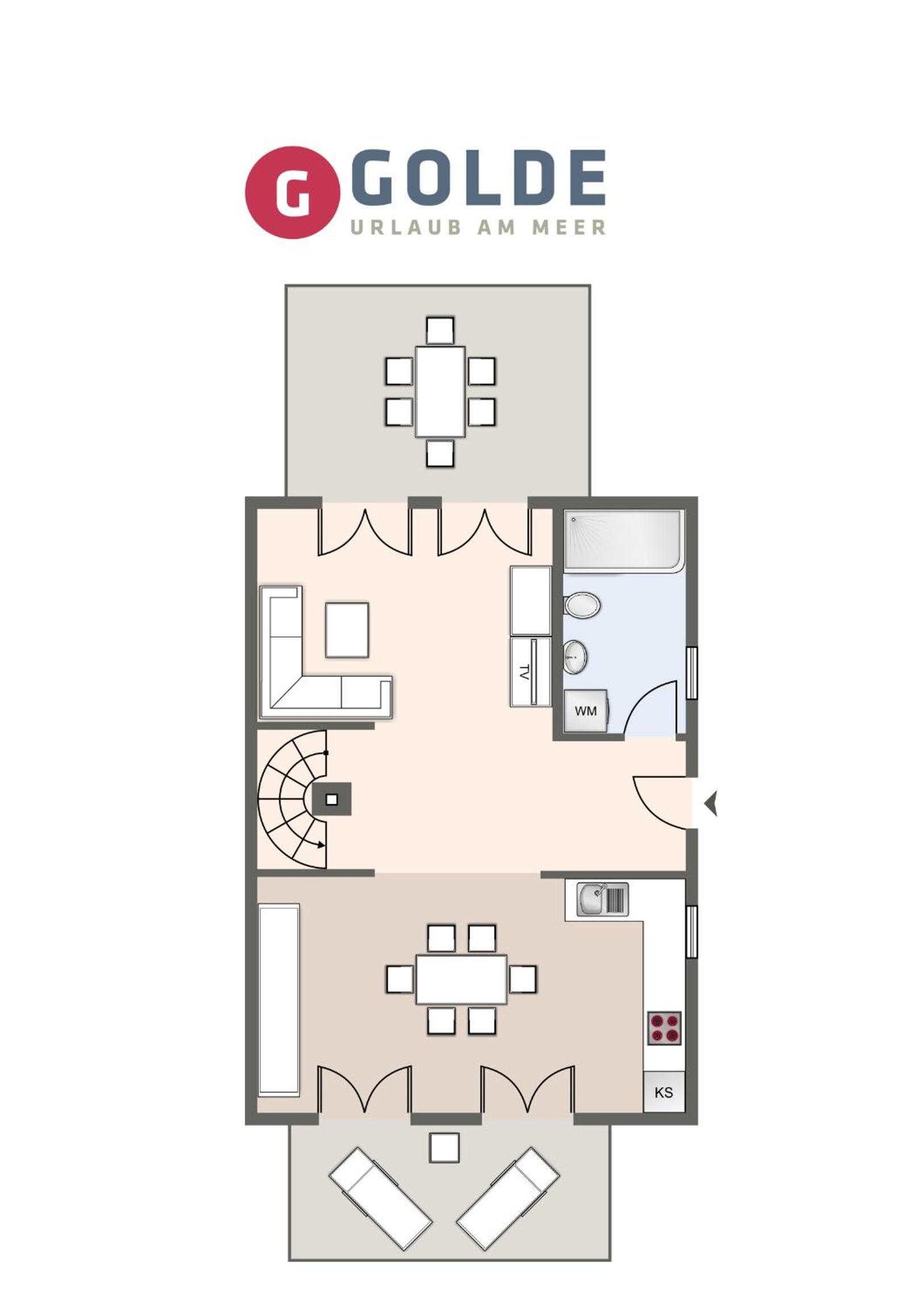 Reetdachhaus Dünennest