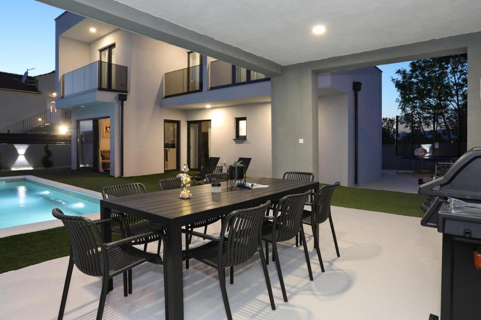 Villa Cvit Mediterana with heated pool