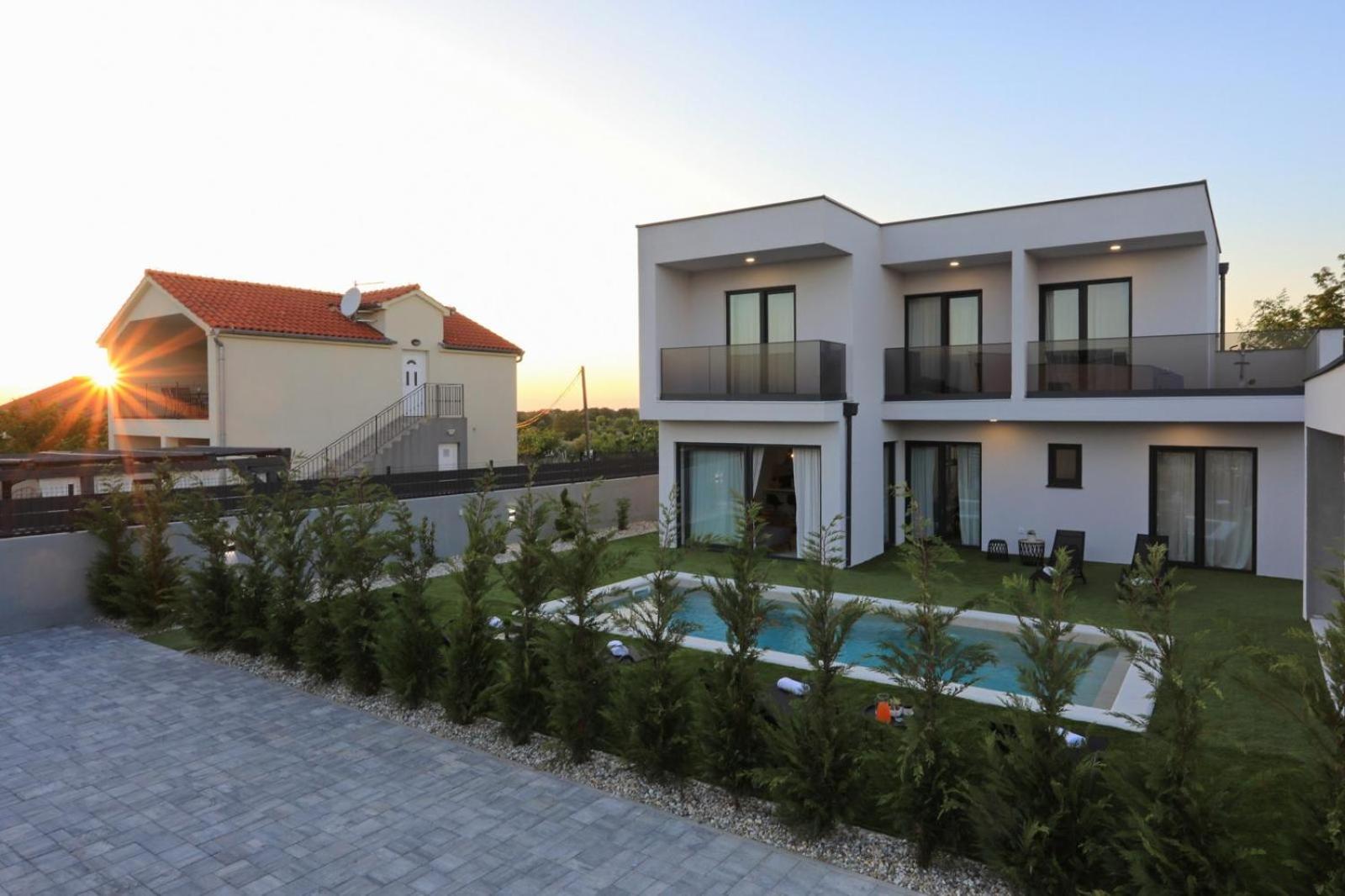 Villa Cvit Mediterana with heated pool