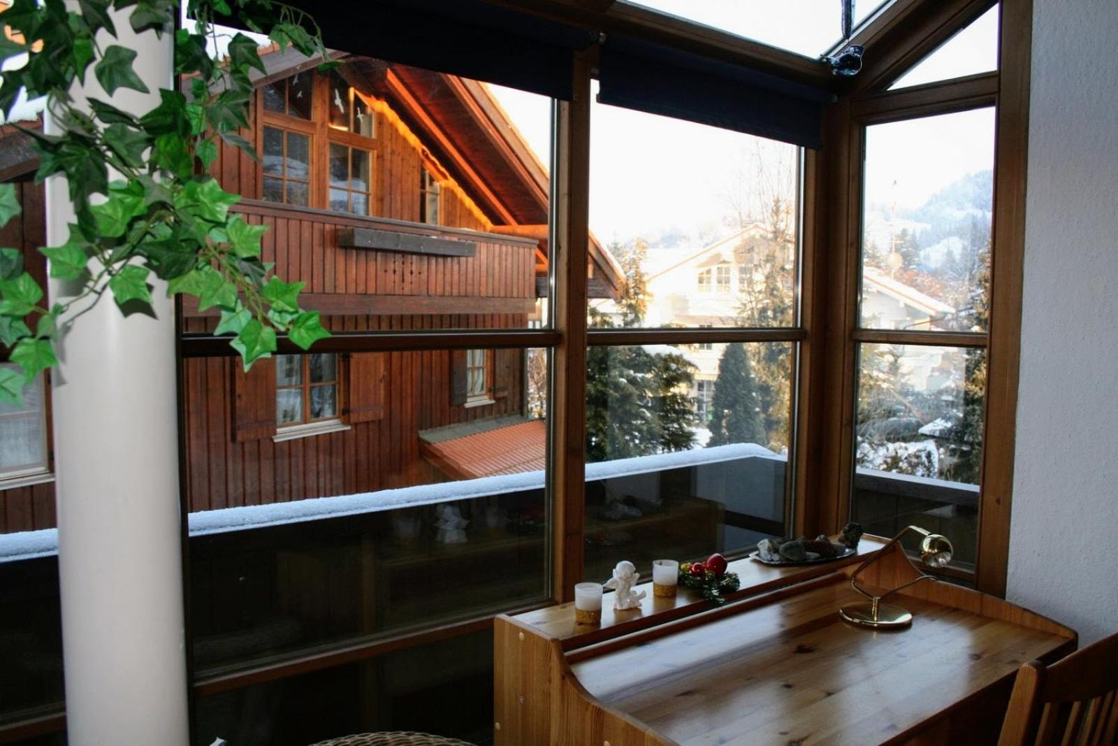 Gemütliche Ferienwohnung Krämer mit Bergblick