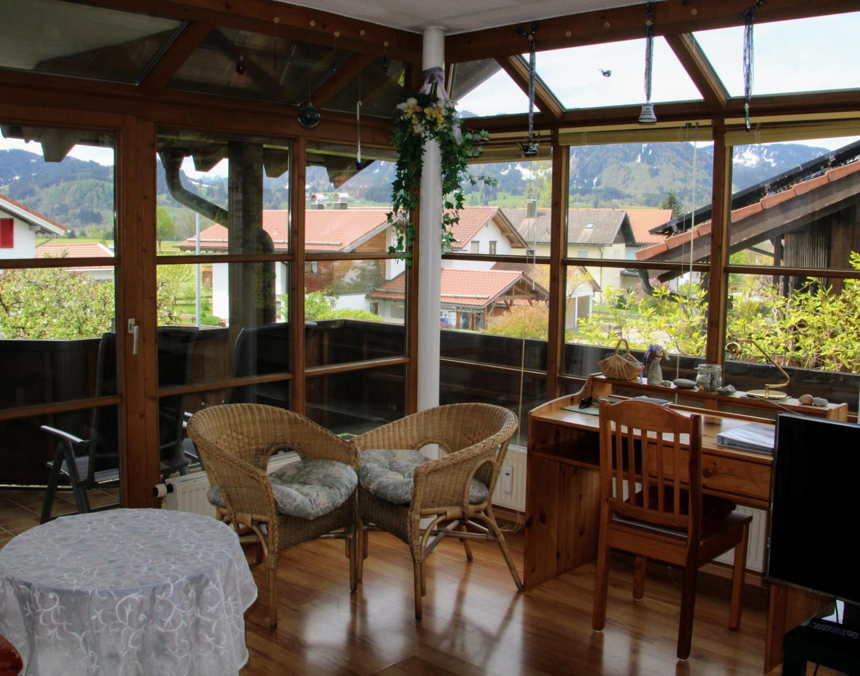 Gemütliche Ferienwohnung Krämer mit Bergblick