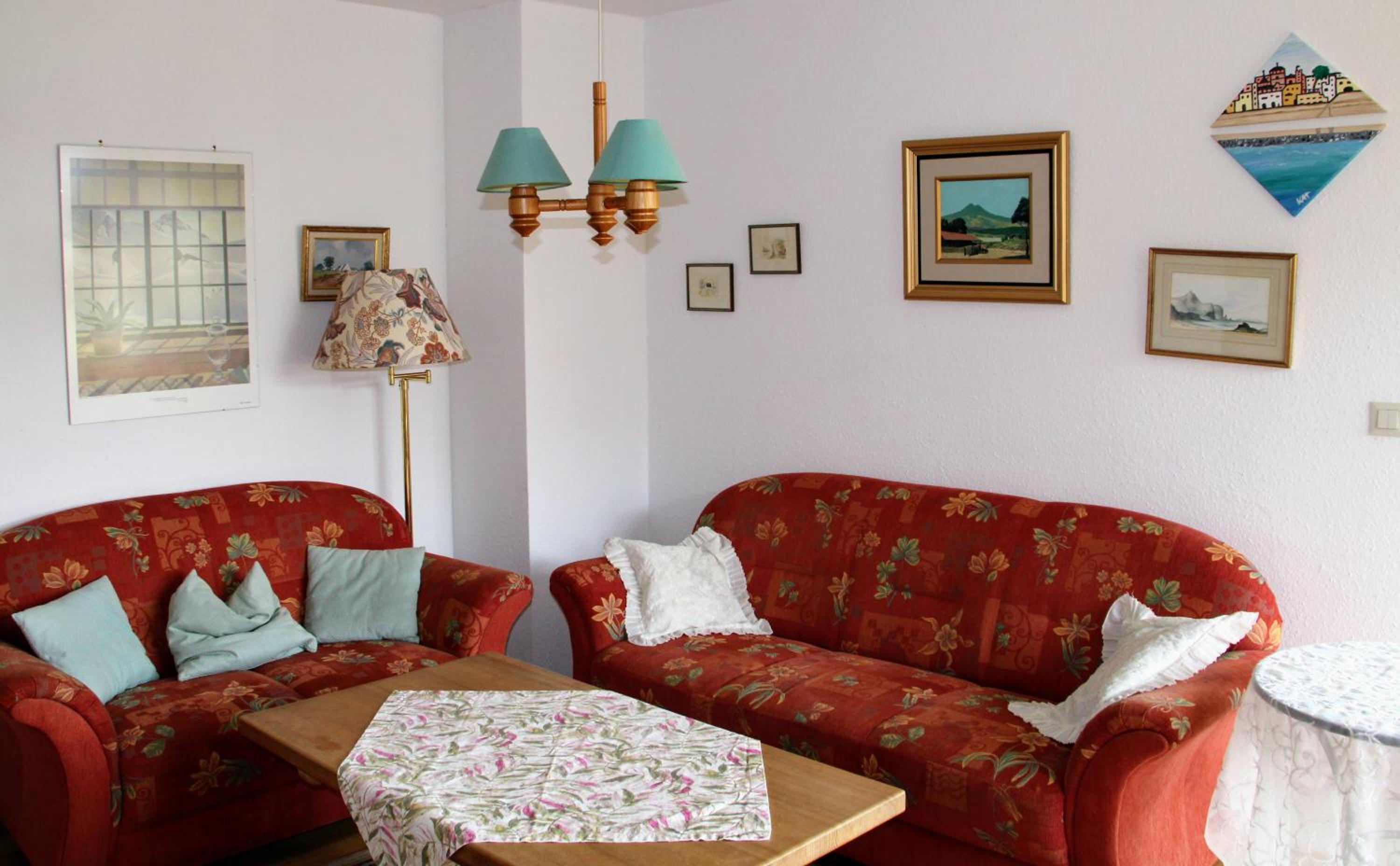 Gemütliche Ferienwohnung Krämer mit Bergblick